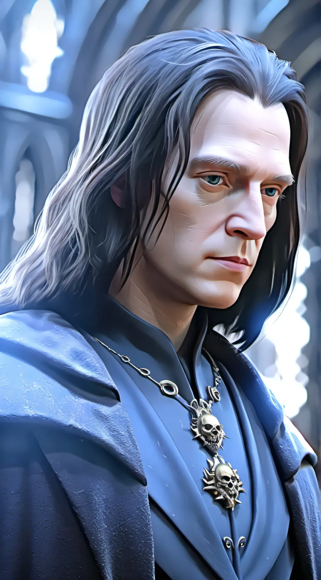 ai character: serveus snape background
