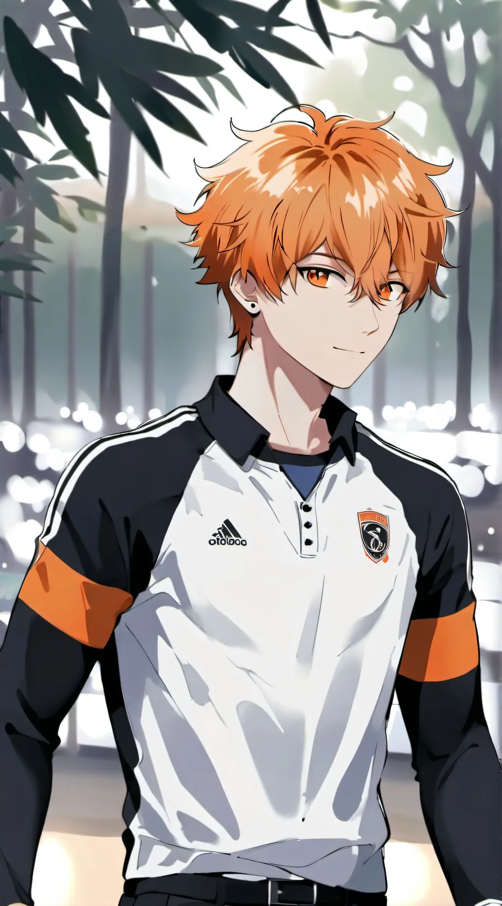 ai character: Hinata from hikyu background