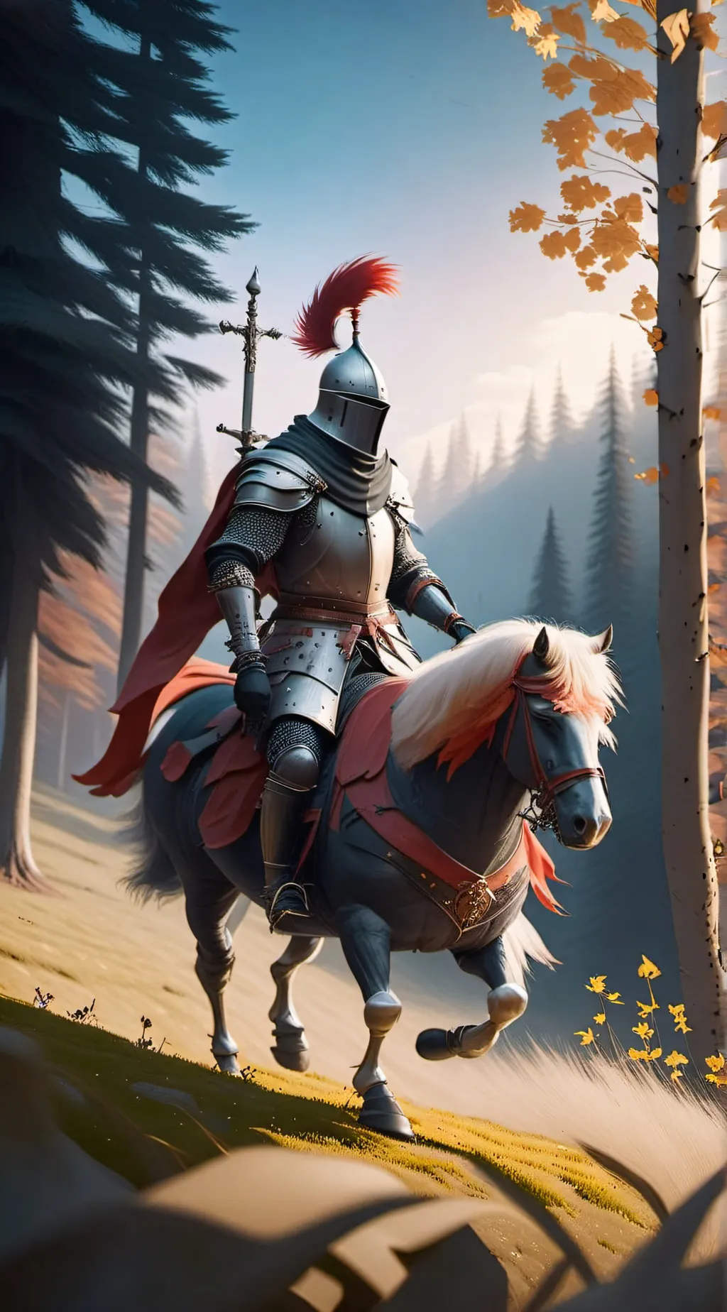 ai character: A kinght background