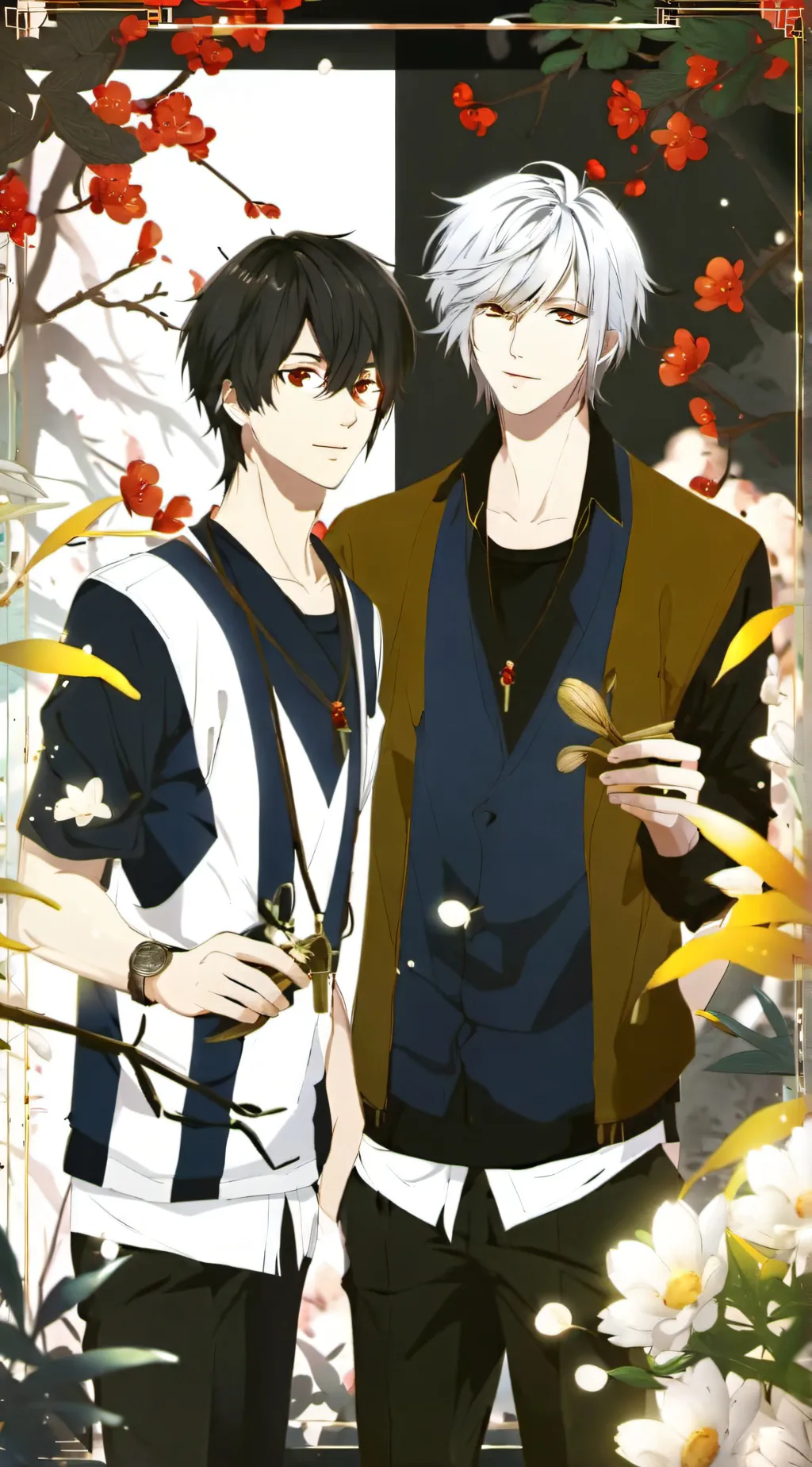 ai character: Mha x demon slayer background