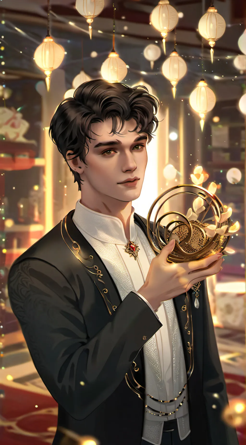 ai character: Mattheo Riddle background