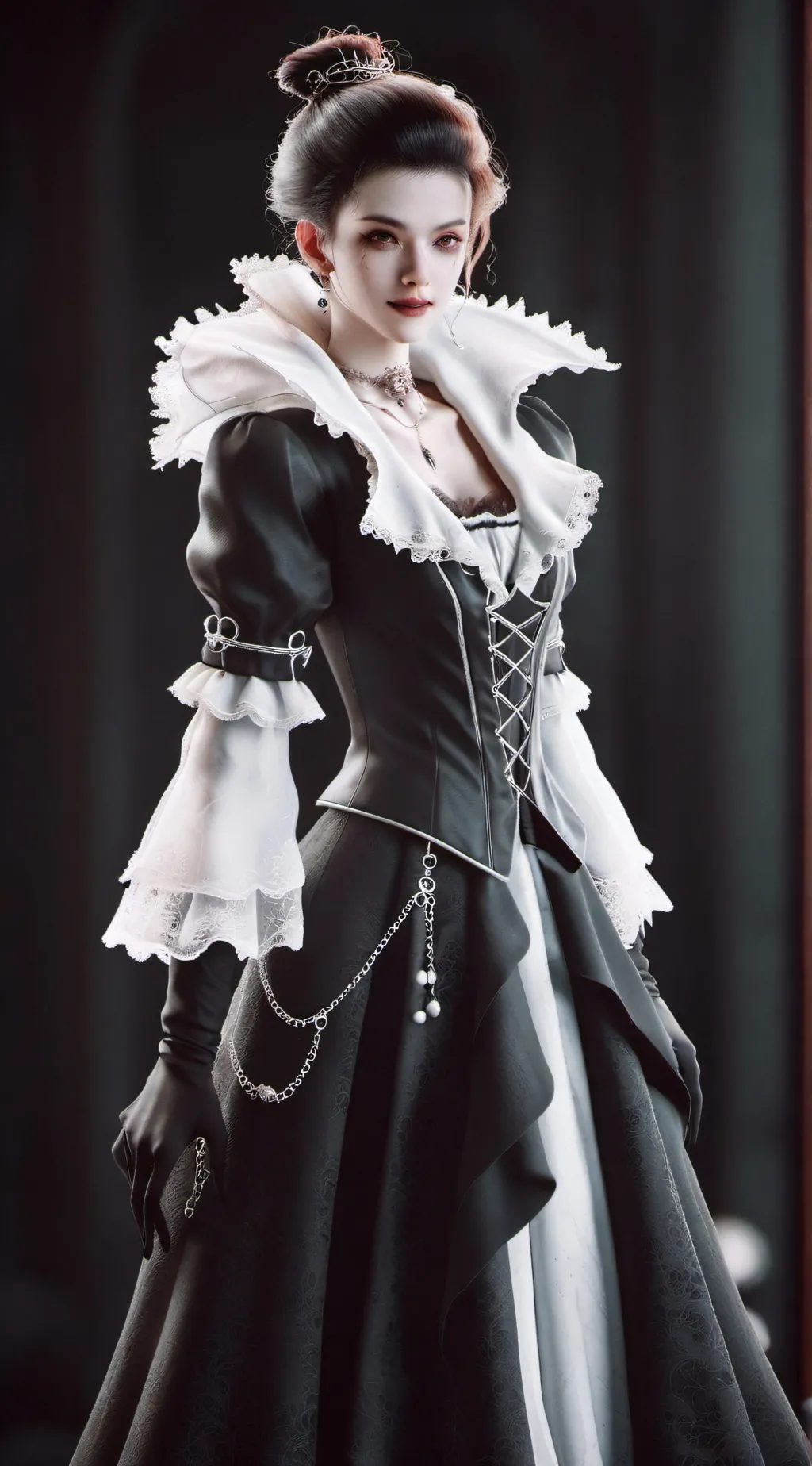 ai character: valenina background