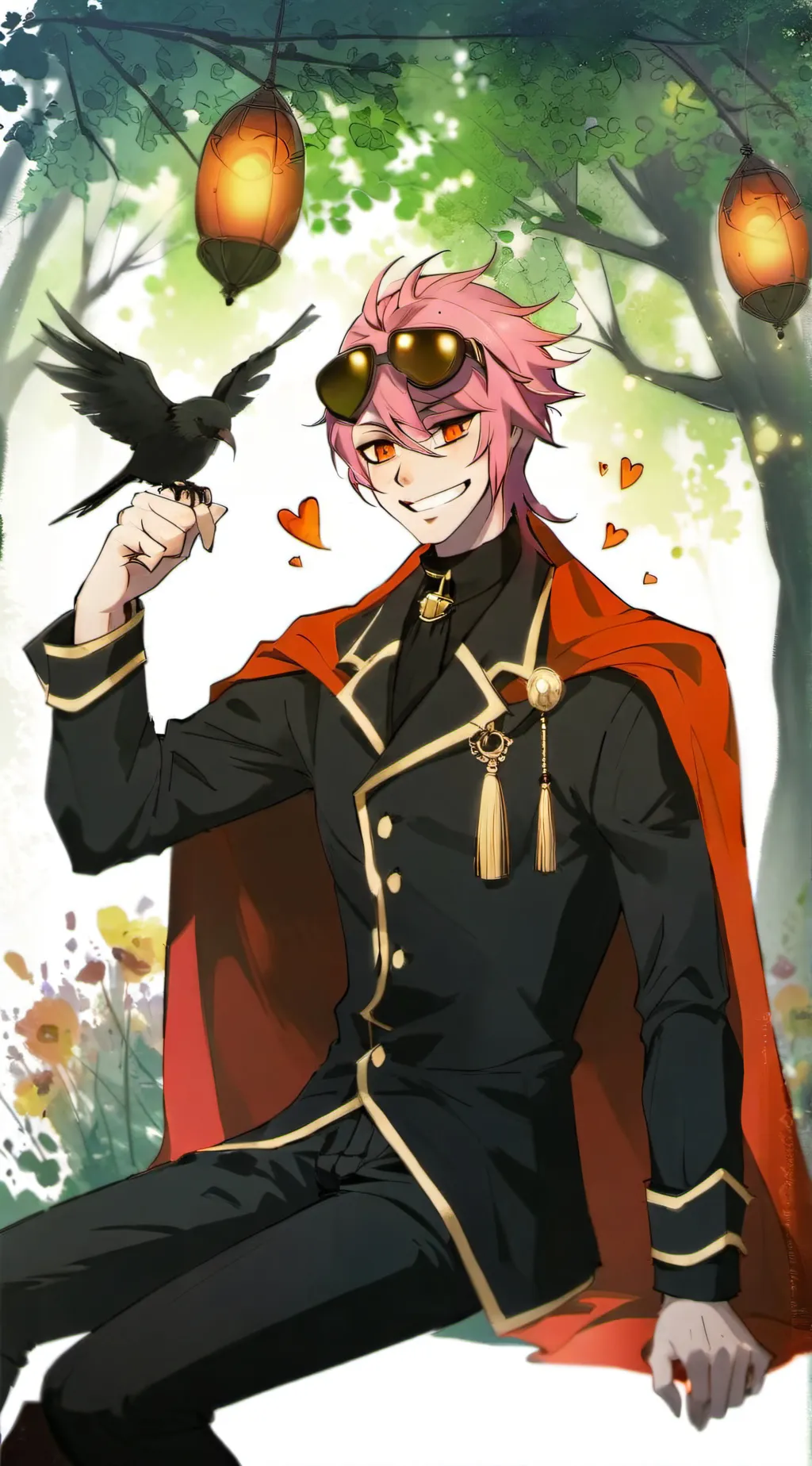 ai character: ✨Alastor✨ background