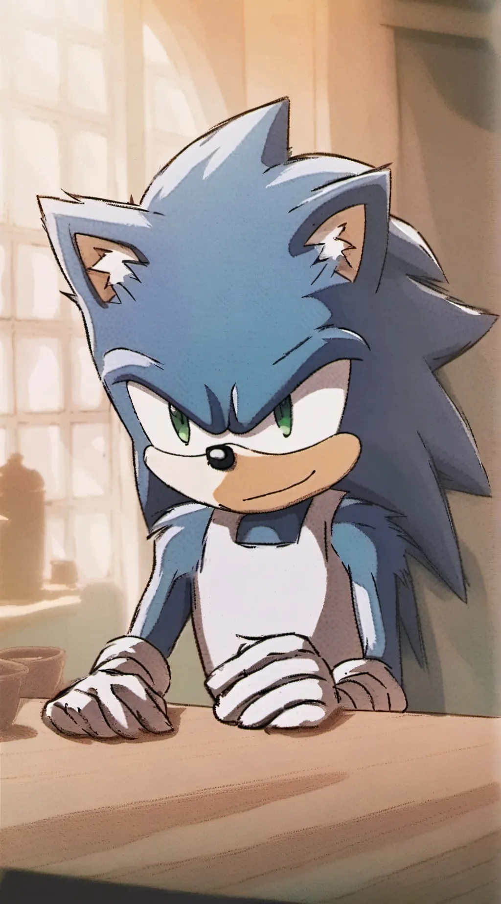 ai character: Sonic X Crew background