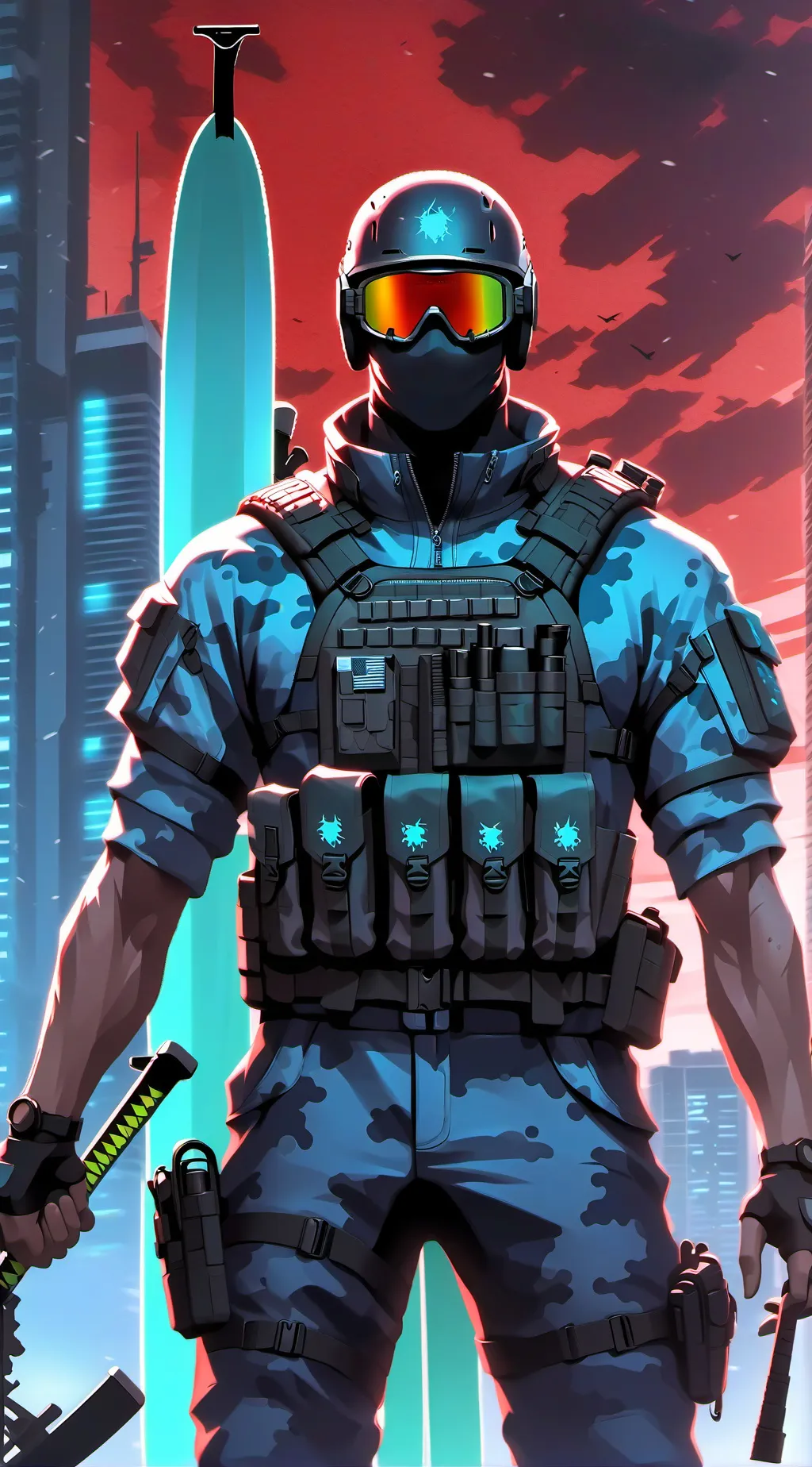 ai character: Chaos insurgency background