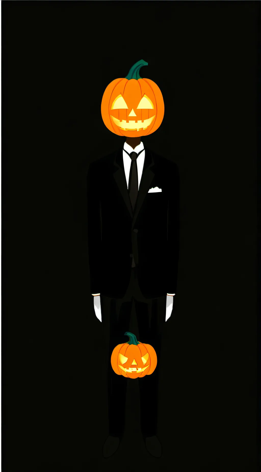 ai character: mr pumpkin background
