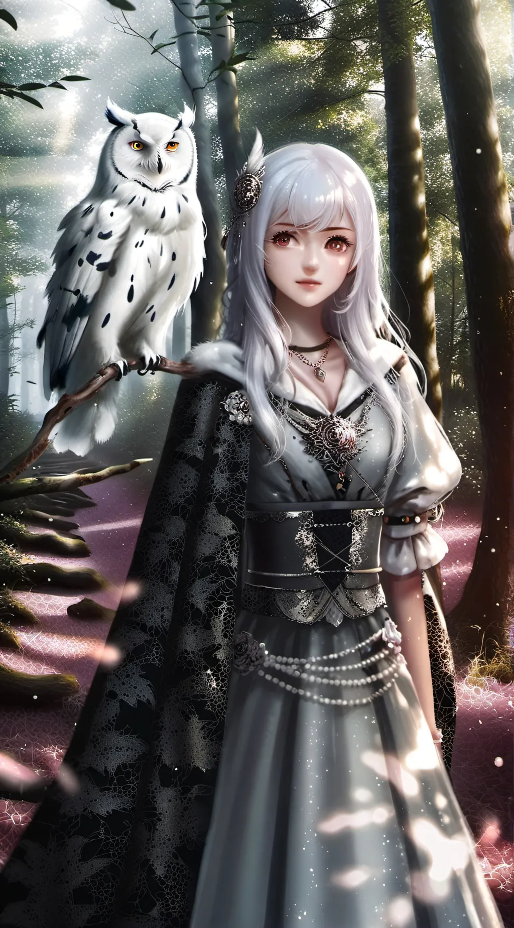 ai character: Owlette Hysteria background