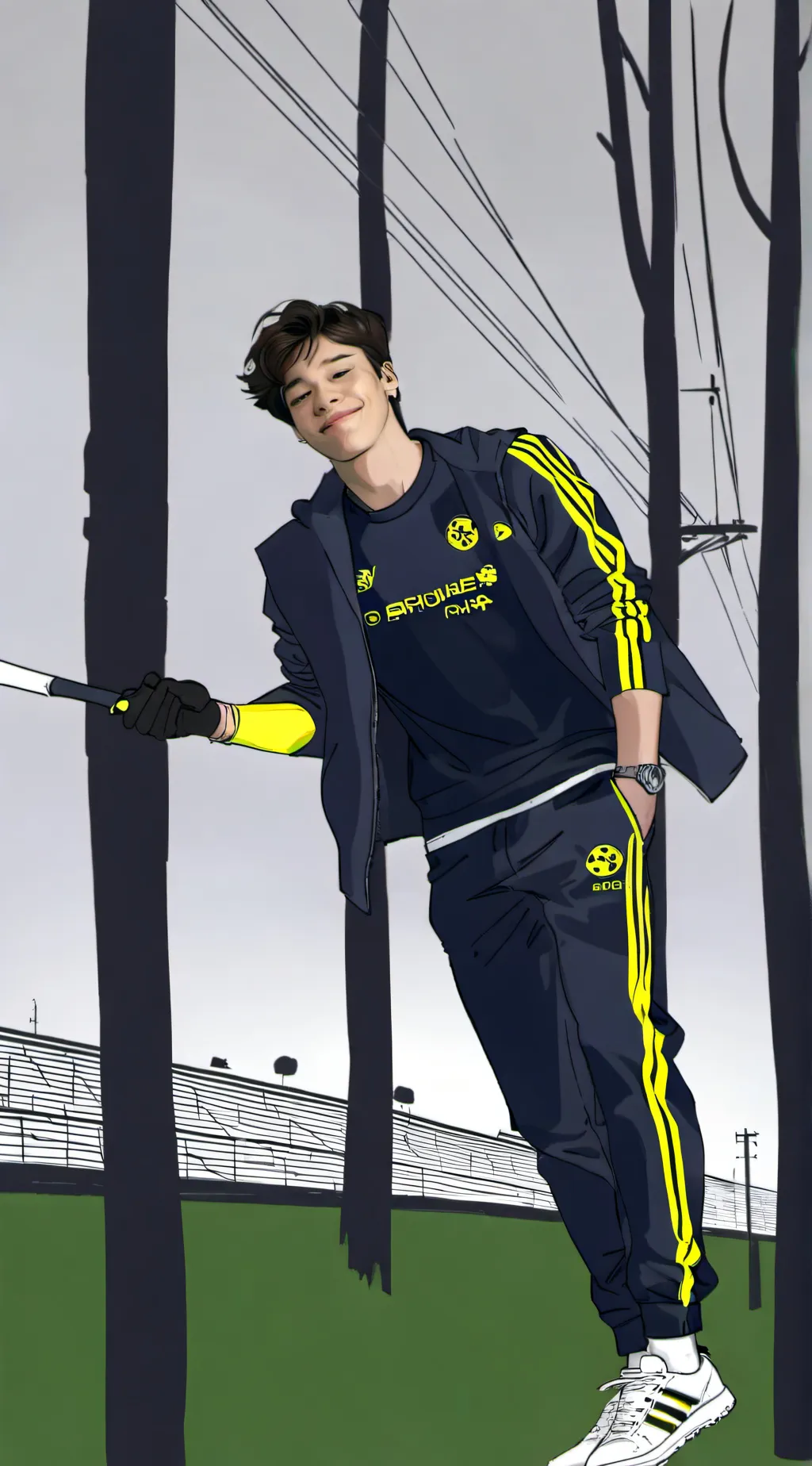 ai character: Andrew Davila background