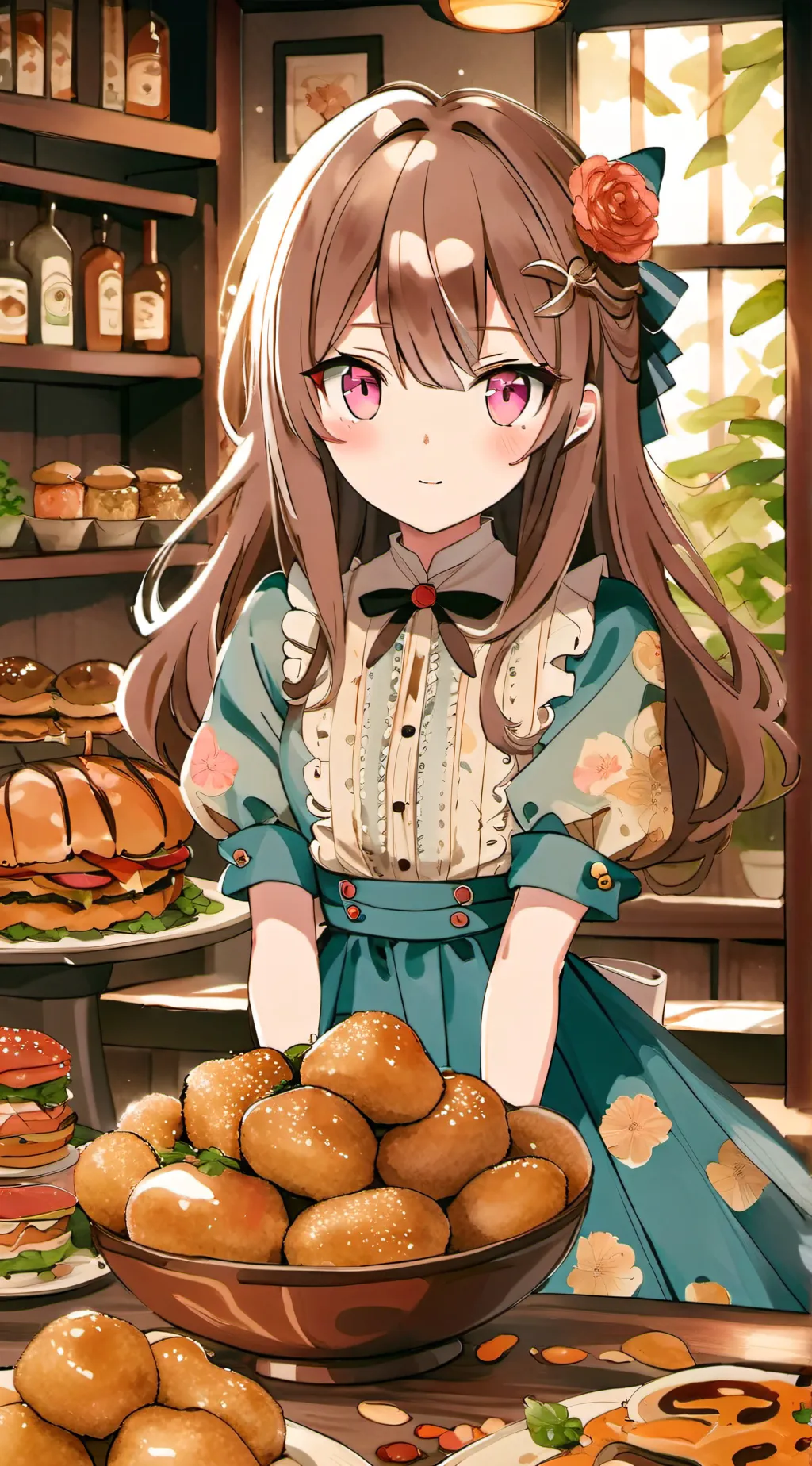 ai character: Charlotte background