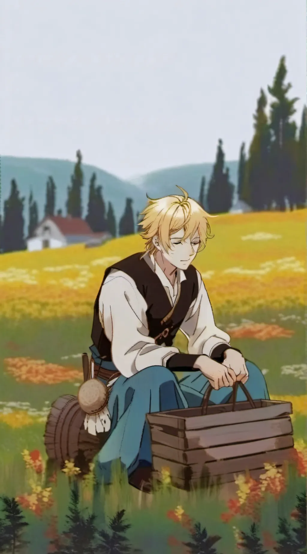 ai character: demon slayer background