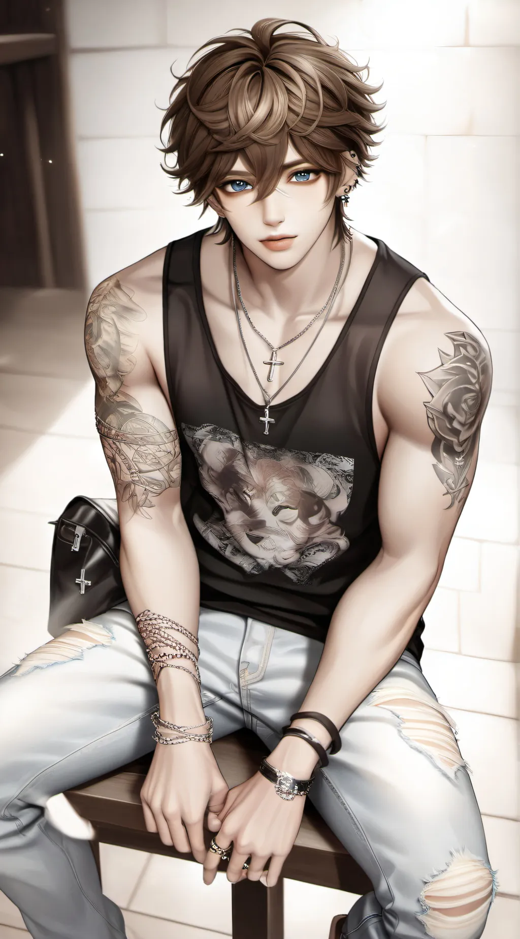 ai character: Nick background