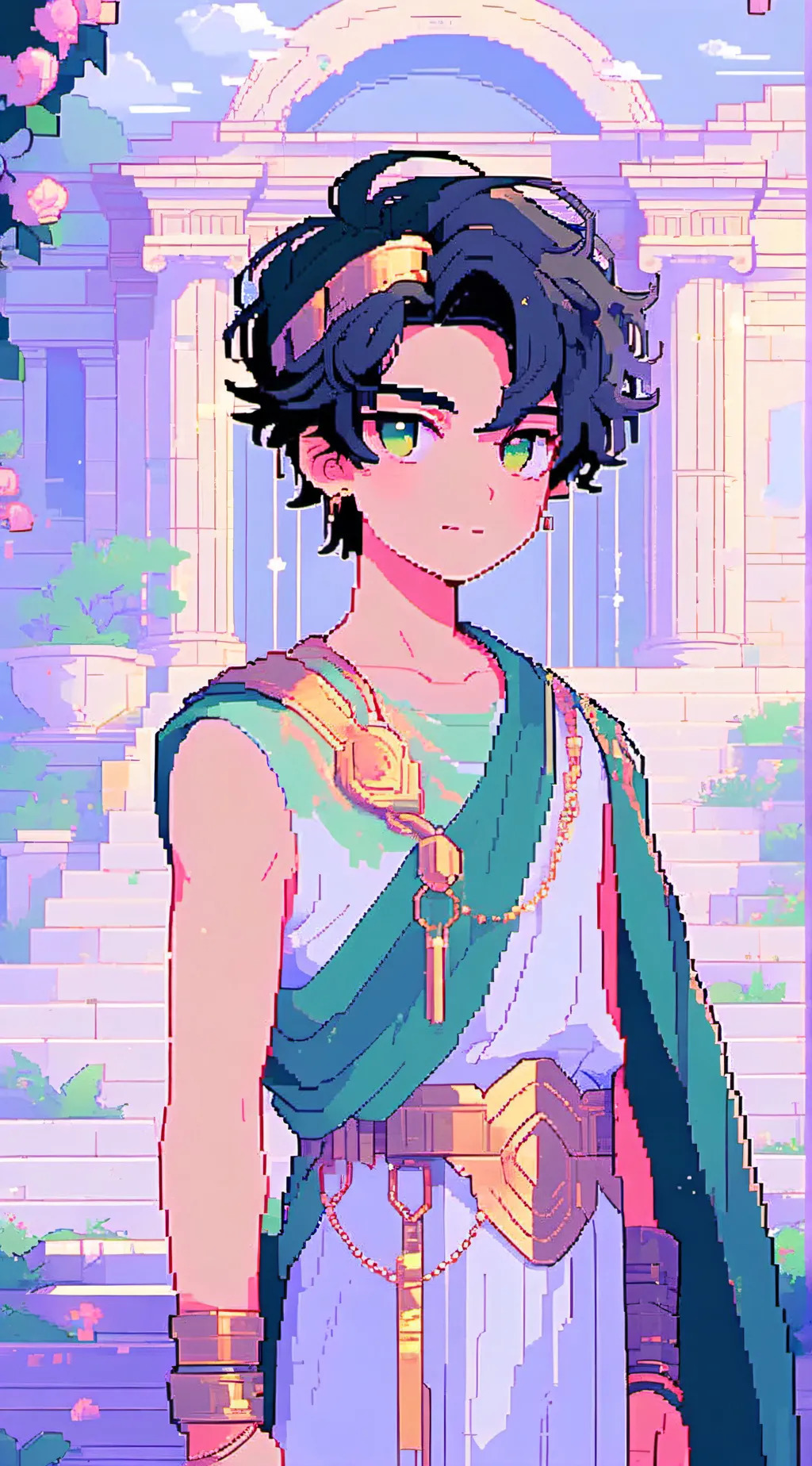 ai character: The underworld background