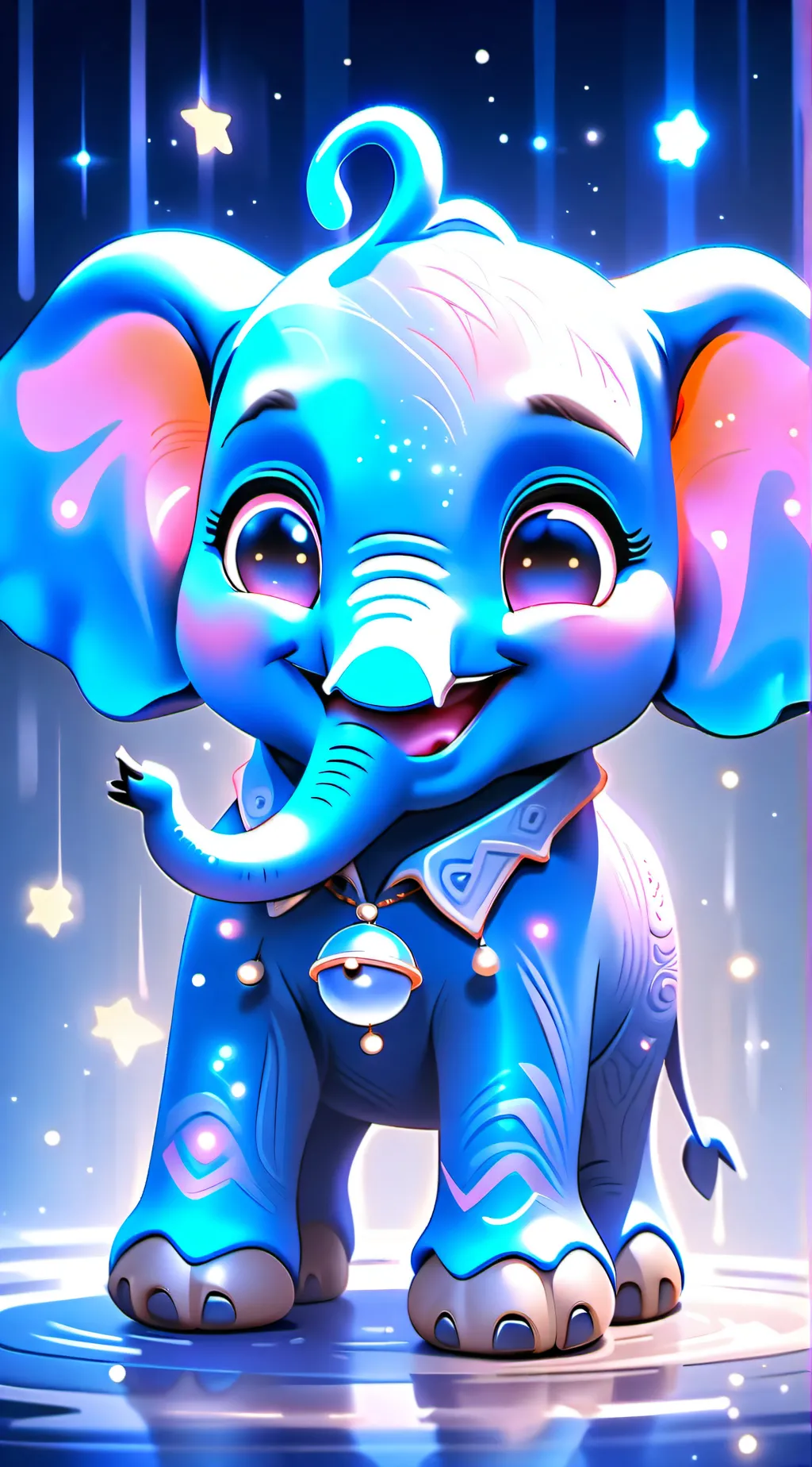 ai character: BubbaBubbafant  background