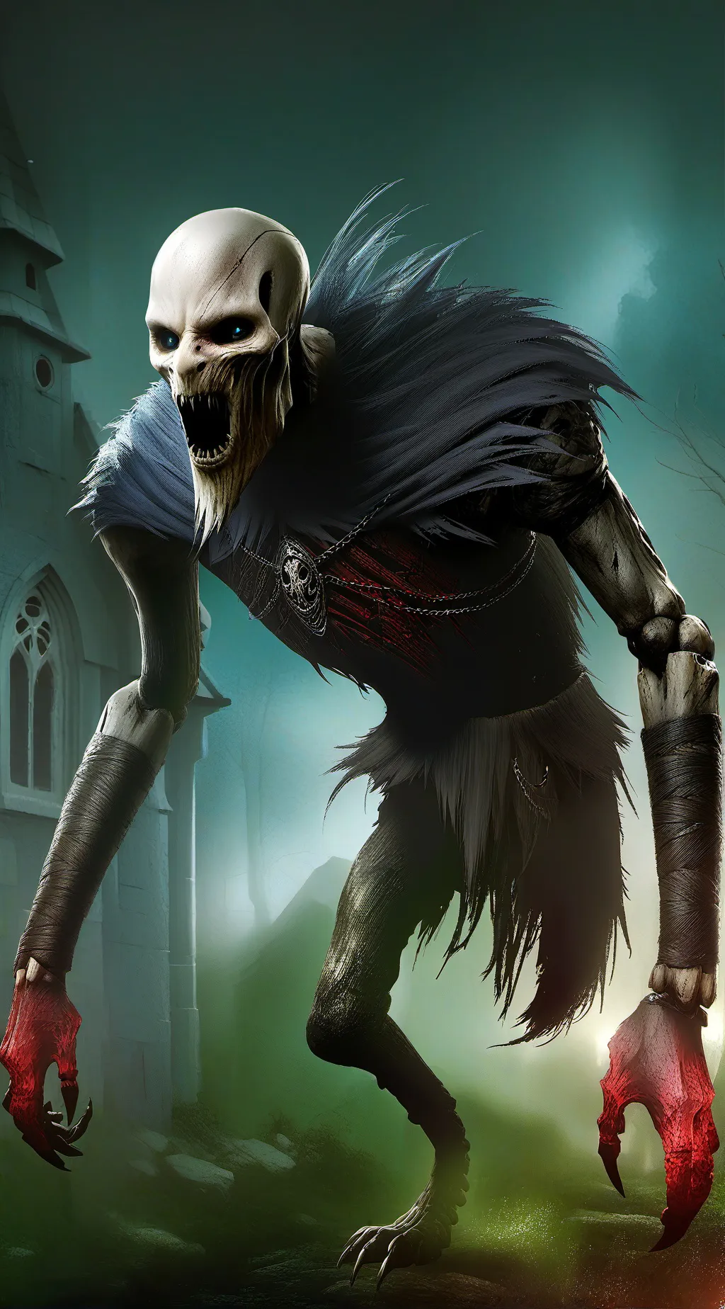 ai character: skibidi  background