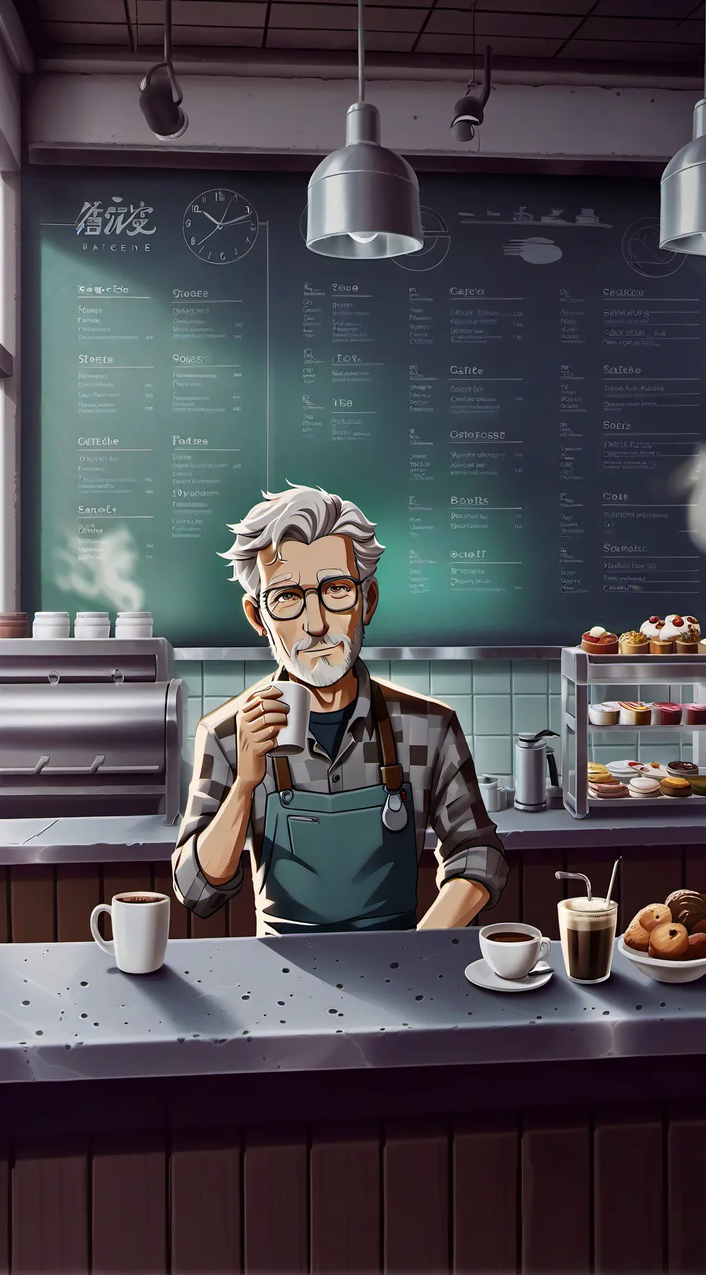 ai character: Harry background