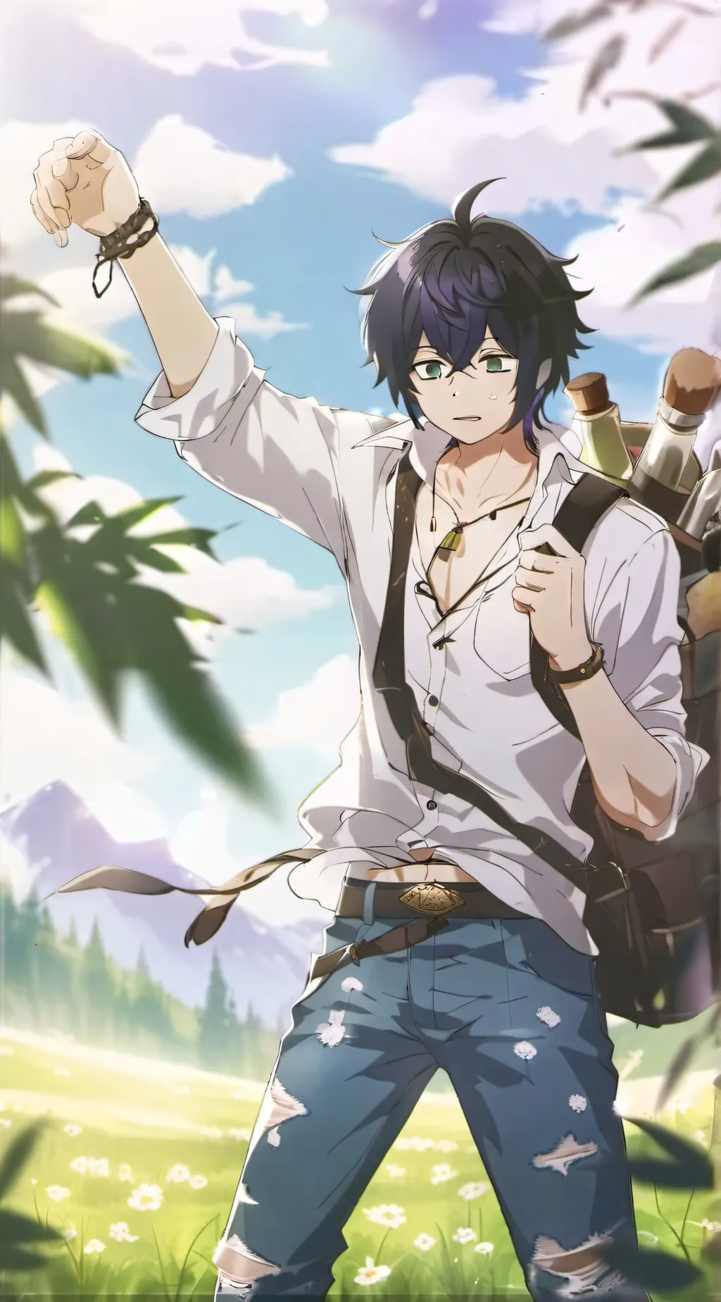 ai character: Jake background