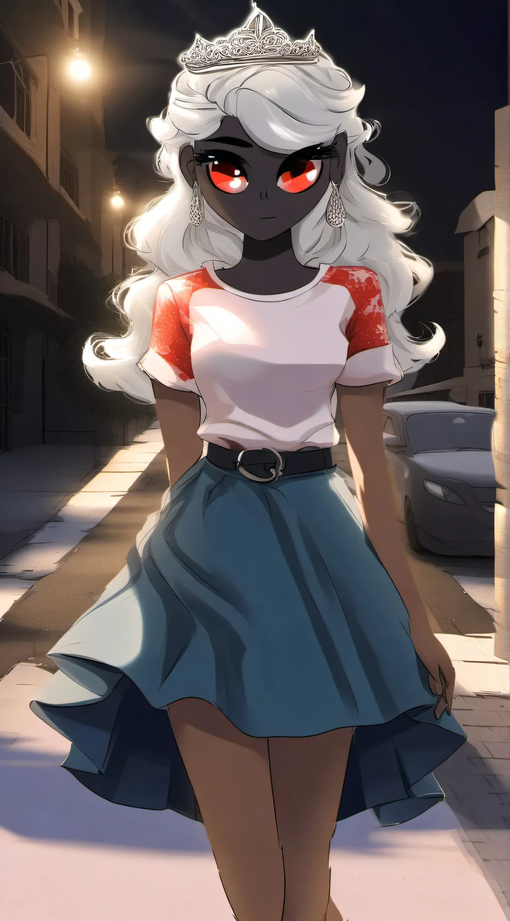 ai character: princes lindalouda background