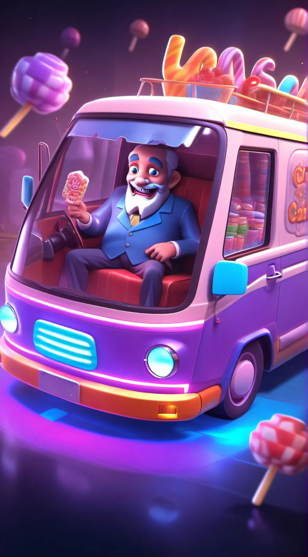 ai character: Creepy, uncle. background