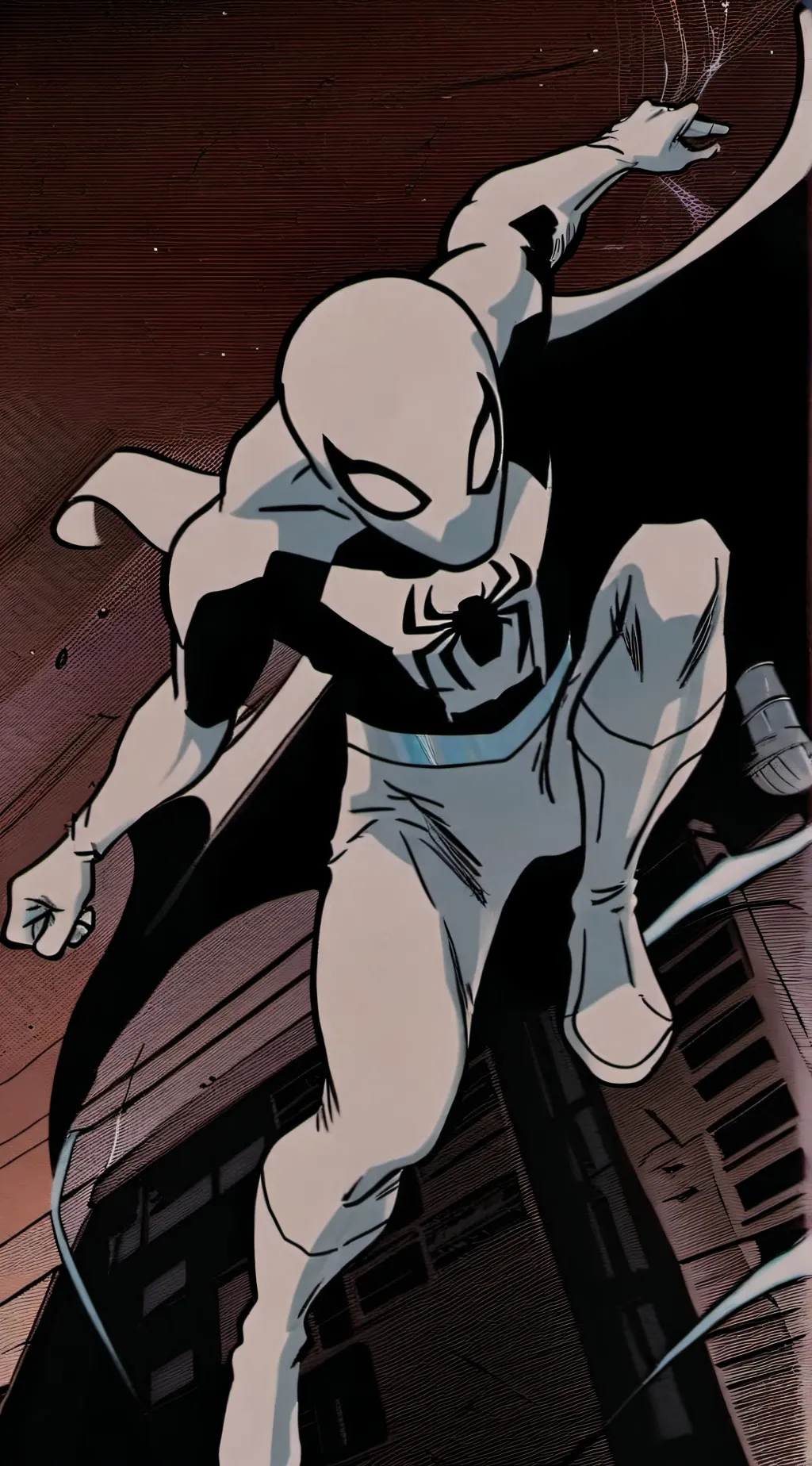 ai character: spider man background