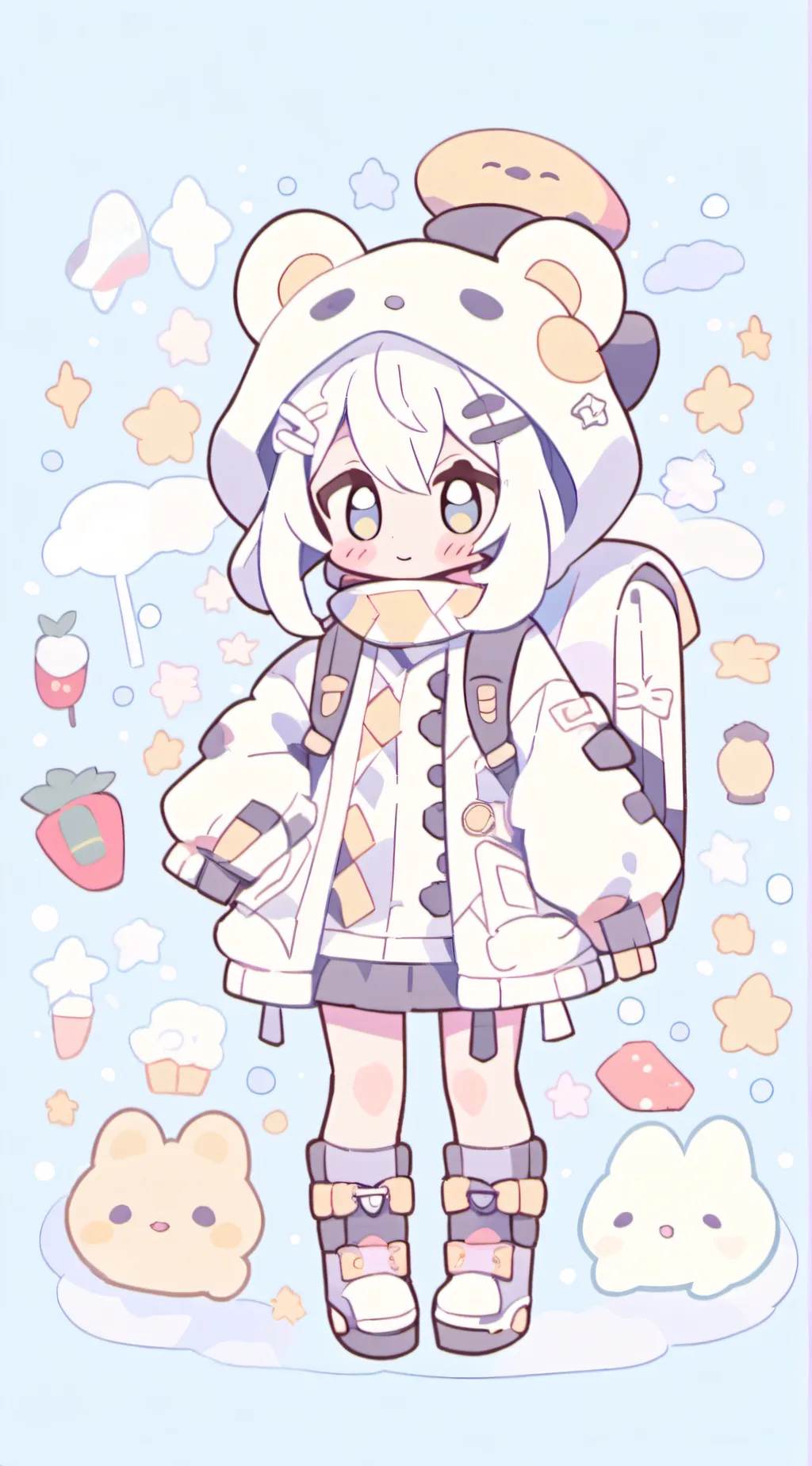 ai character: rgivhjdbjd background