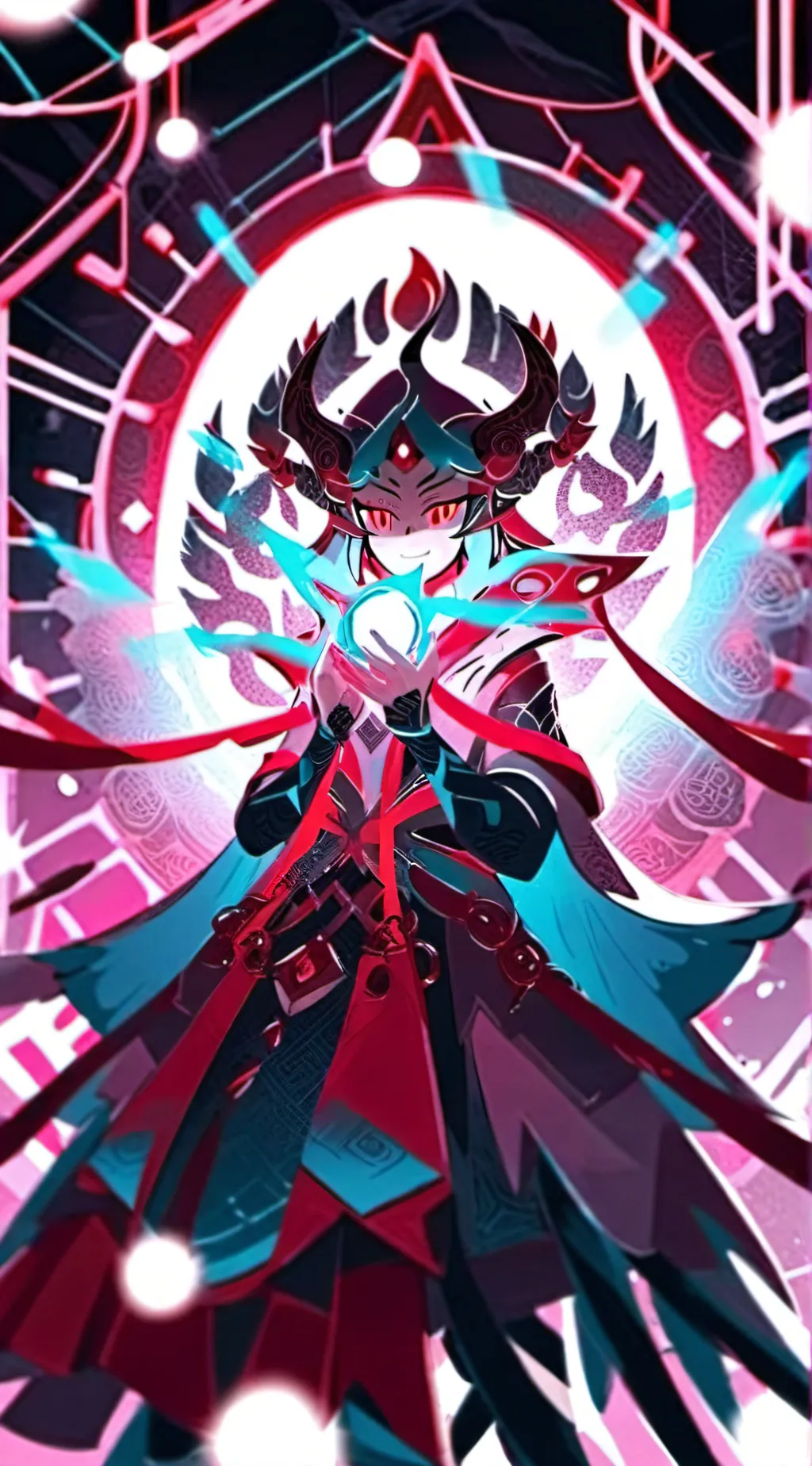 ai character: Vox turns 4 background