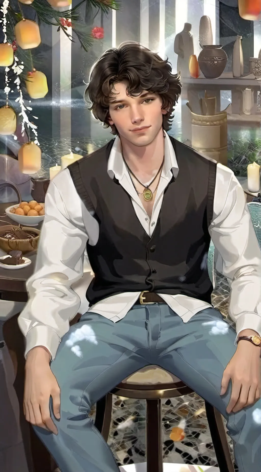 ai character: Chris Sturniolo background