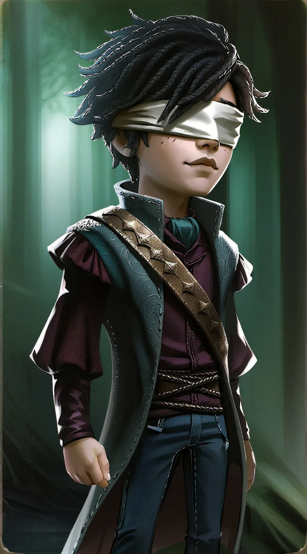 ai character: Peter Nimble  background