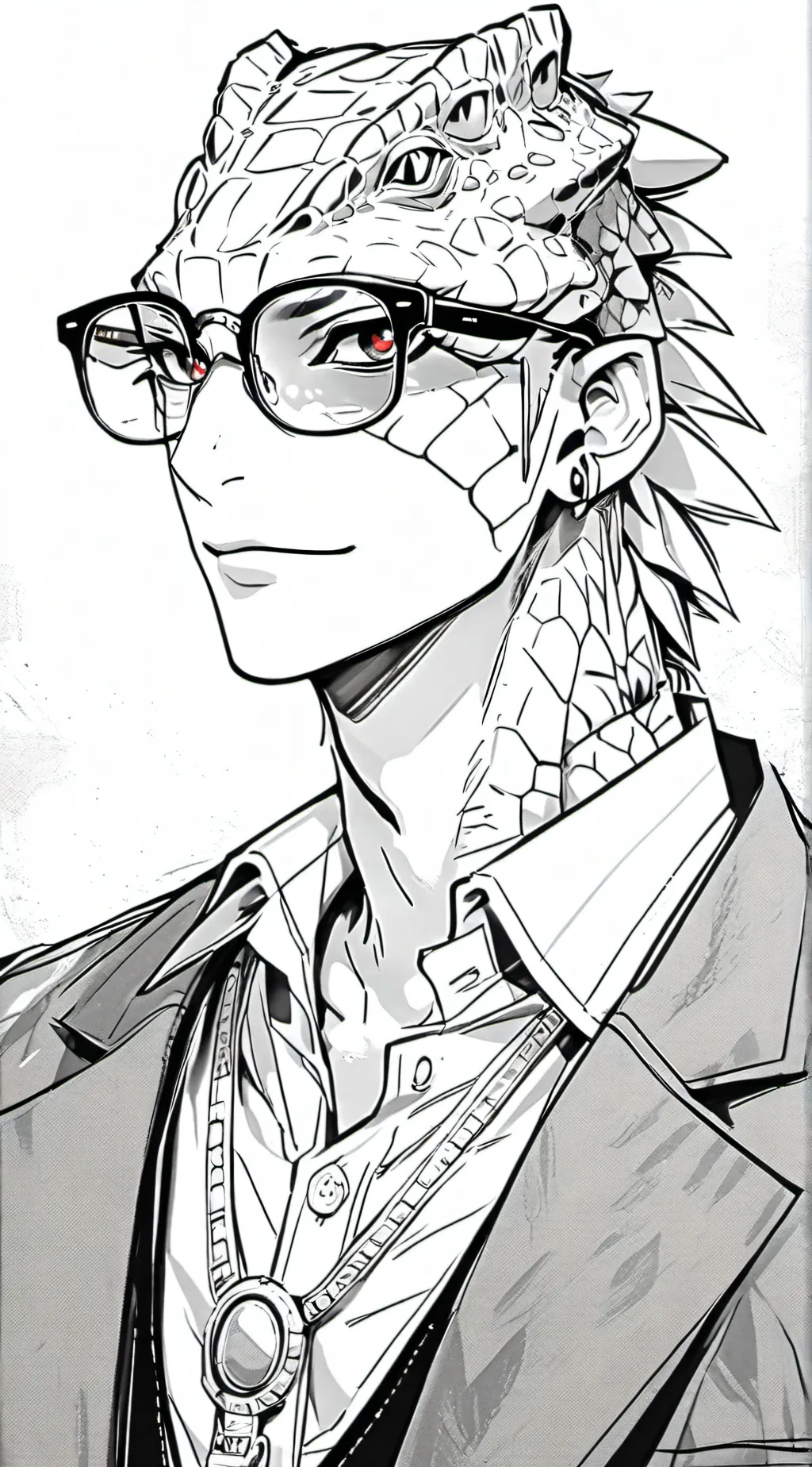 ai character: Montgumary Gator background