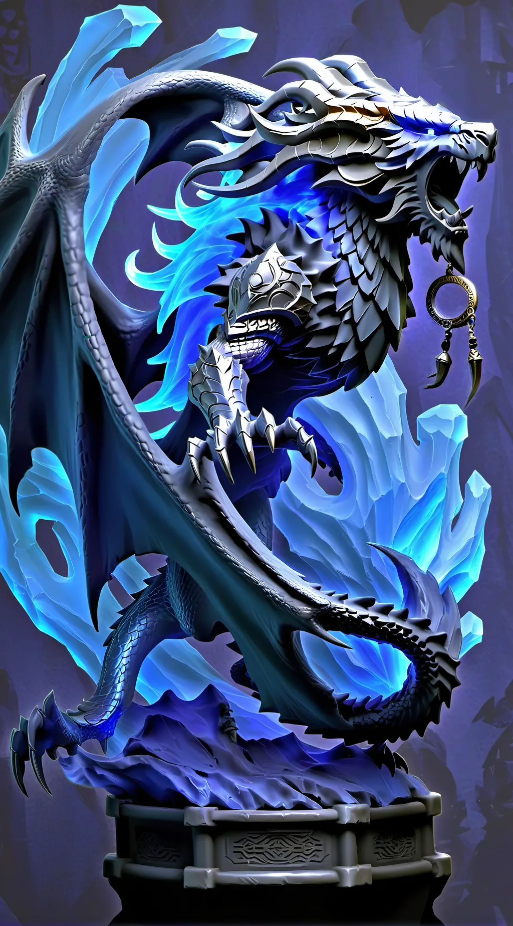 ai character: Shadow Dragon  background