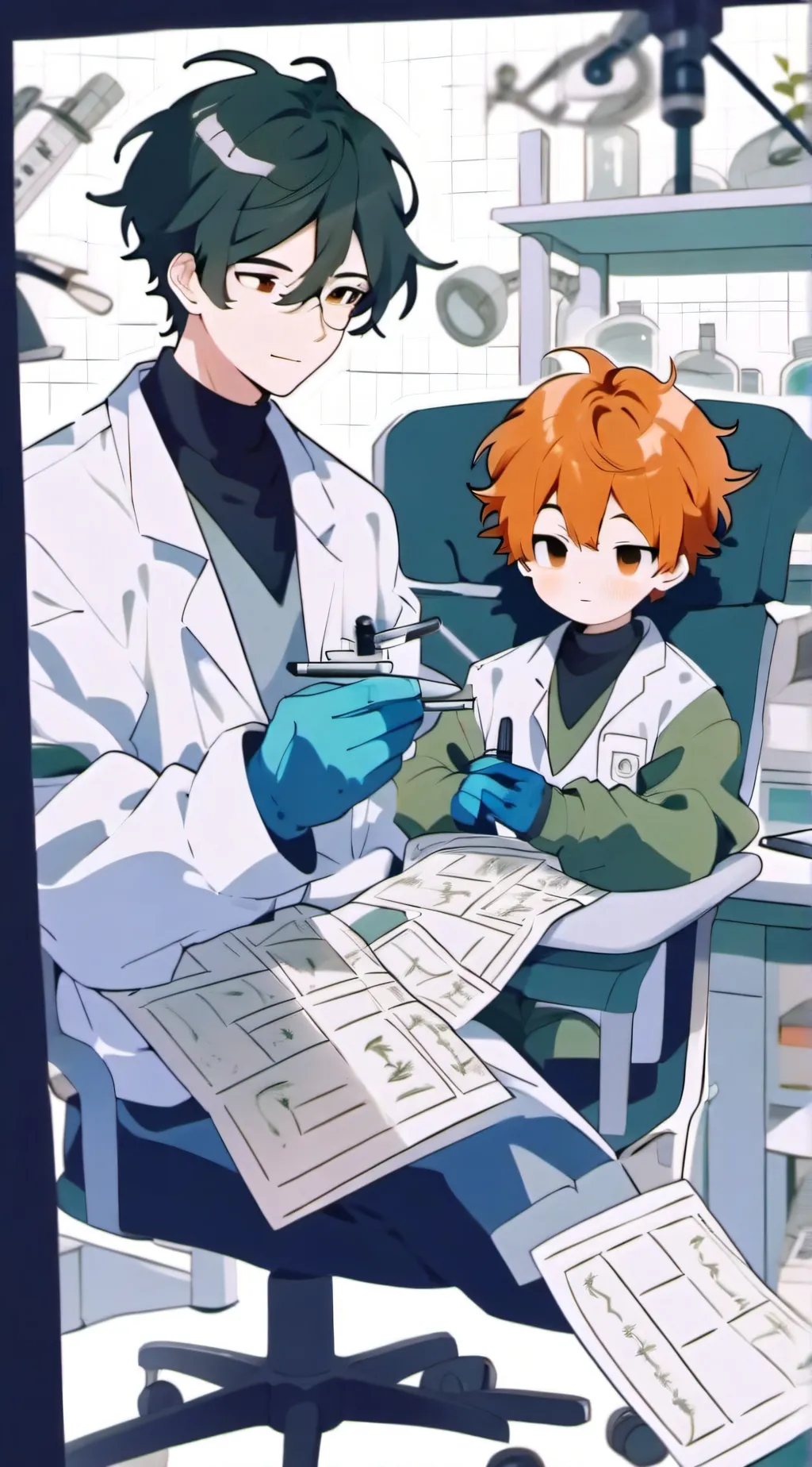 ai character: Kai background