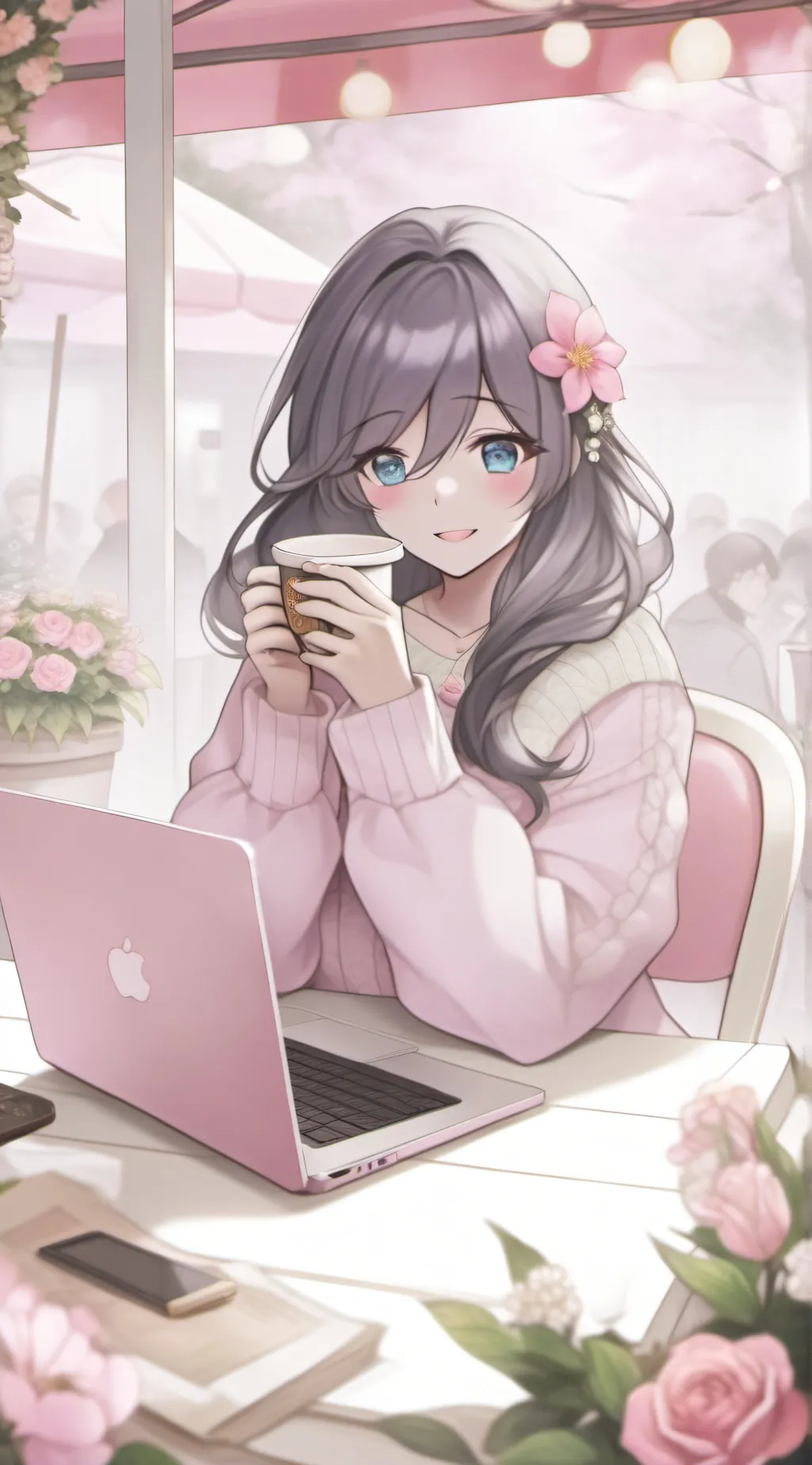 ai character: Tabitha  background