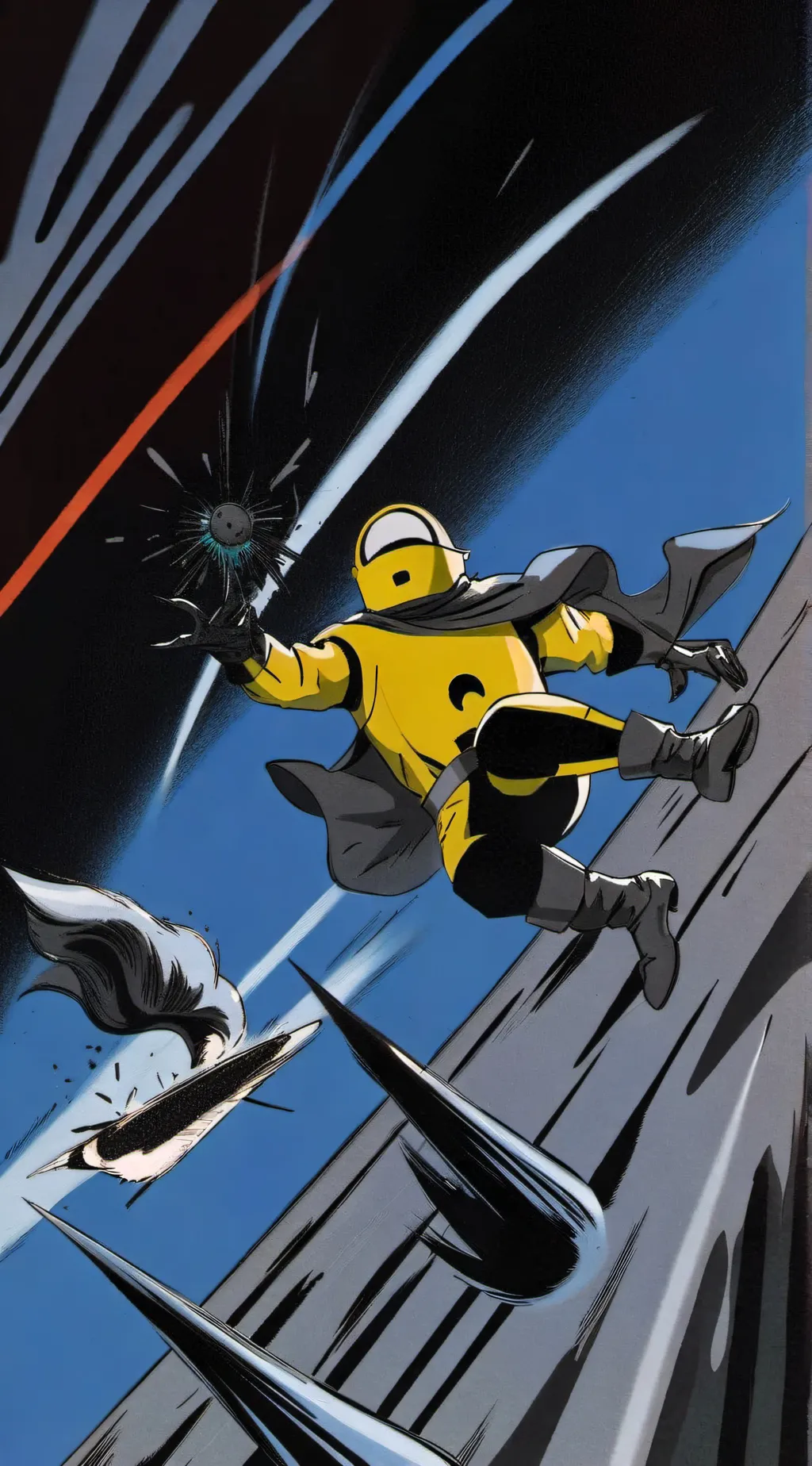 ai character: among us yellow background