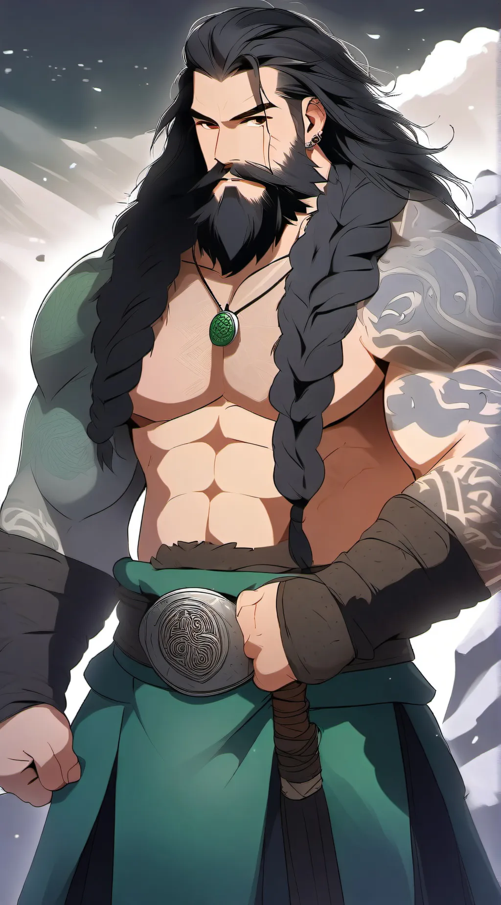 ai character: Chief Edan background