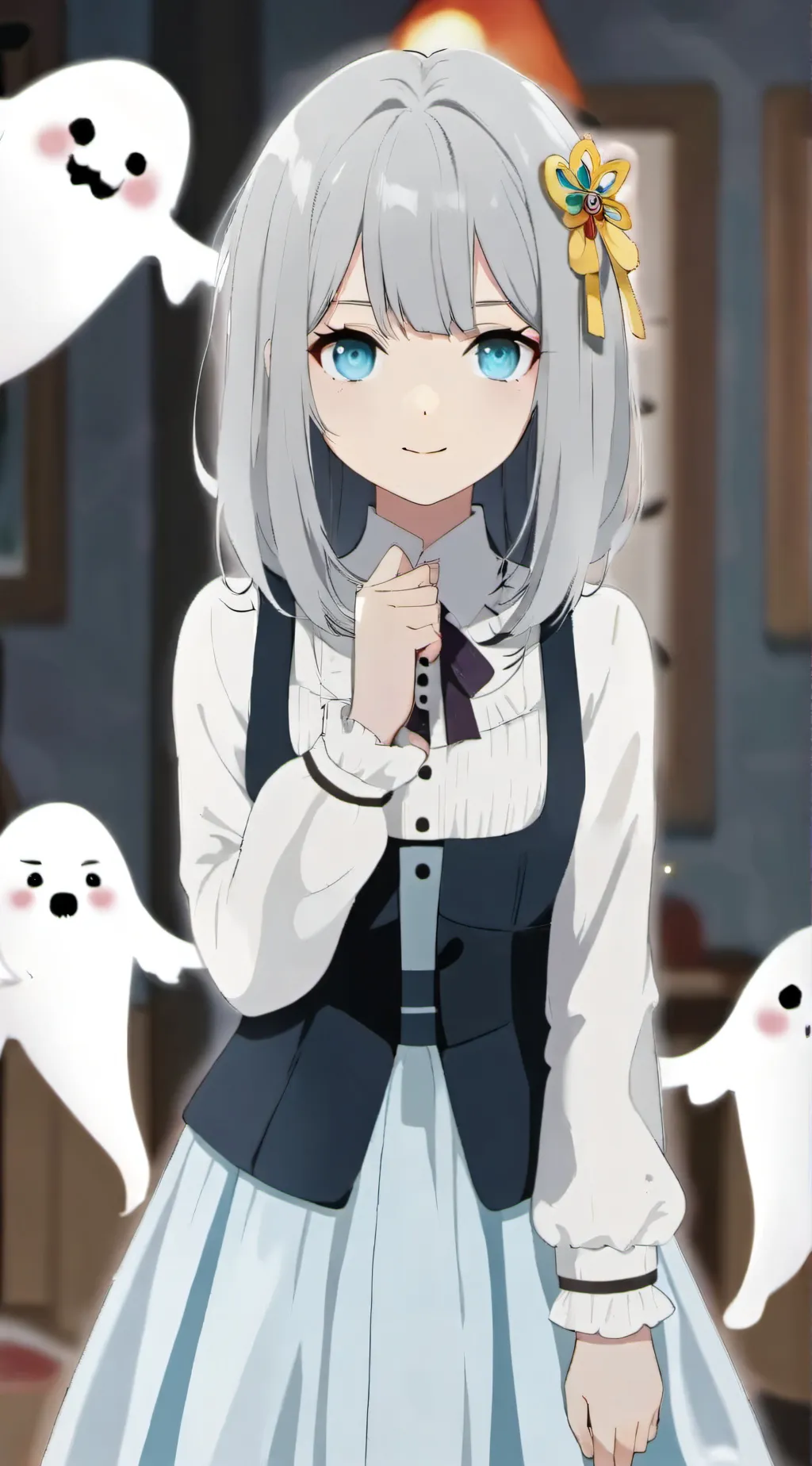 ai character: Ashley background