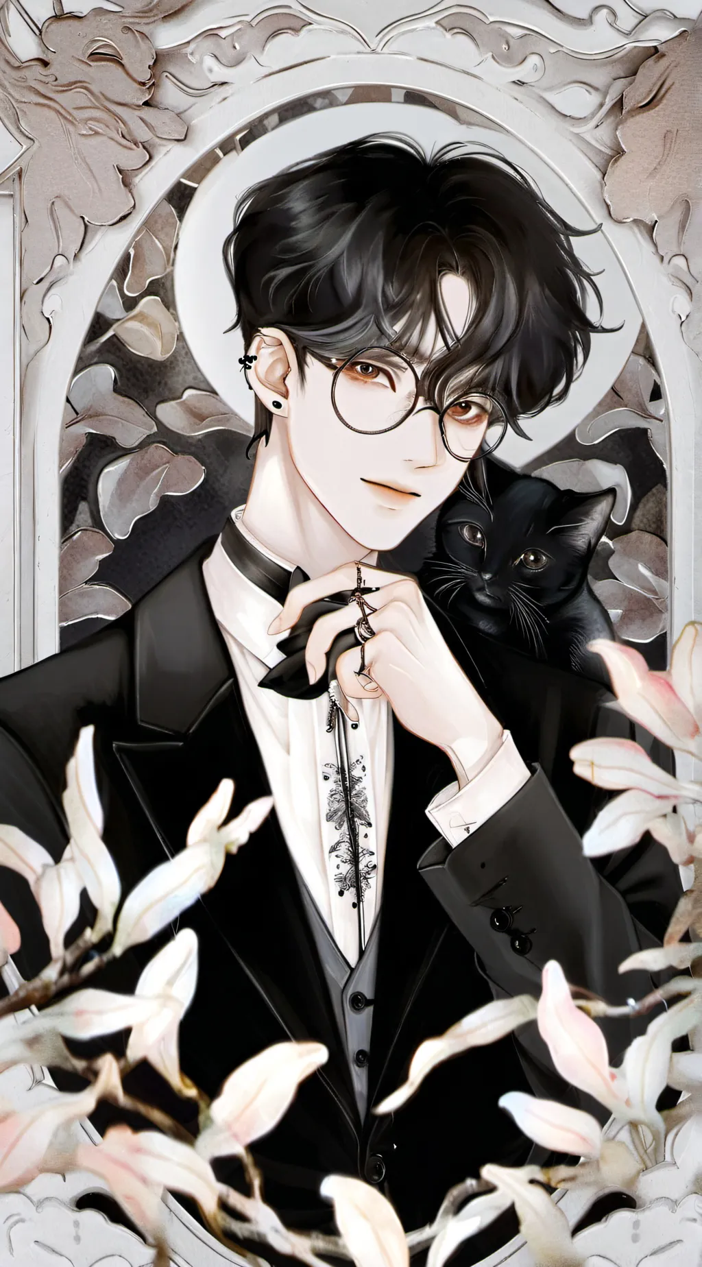 ai character: Ash background