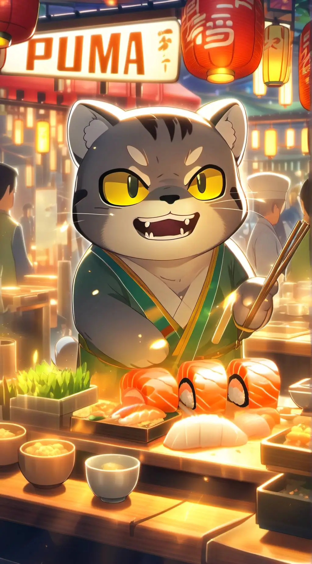 Talkie AI - Chat with Puma Sushi finest