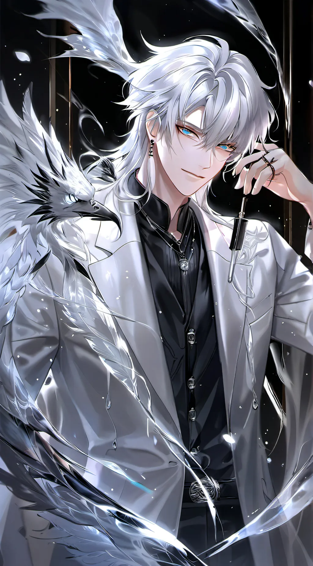 ai character: ✿gojo✿ background