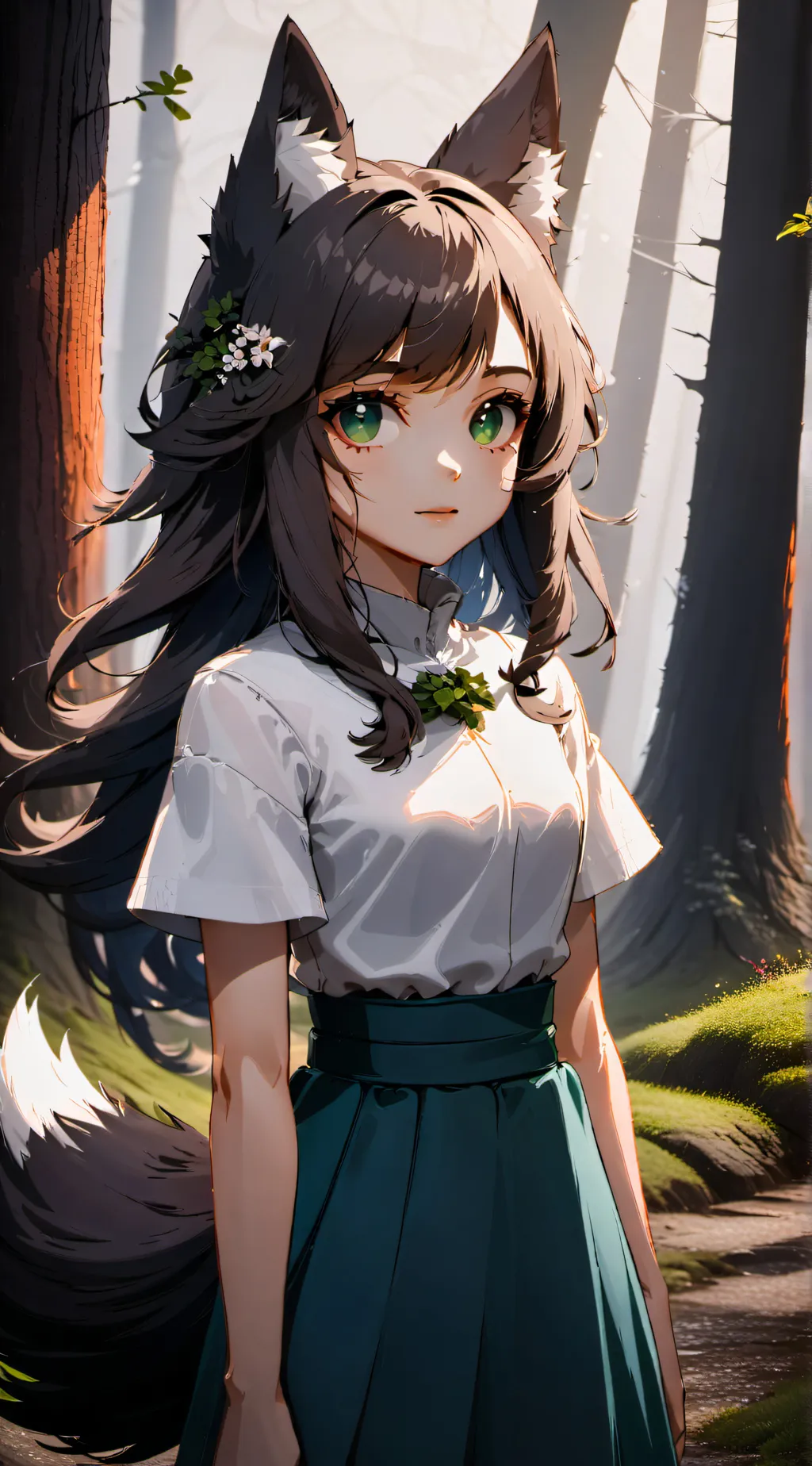 ai character: Freya background