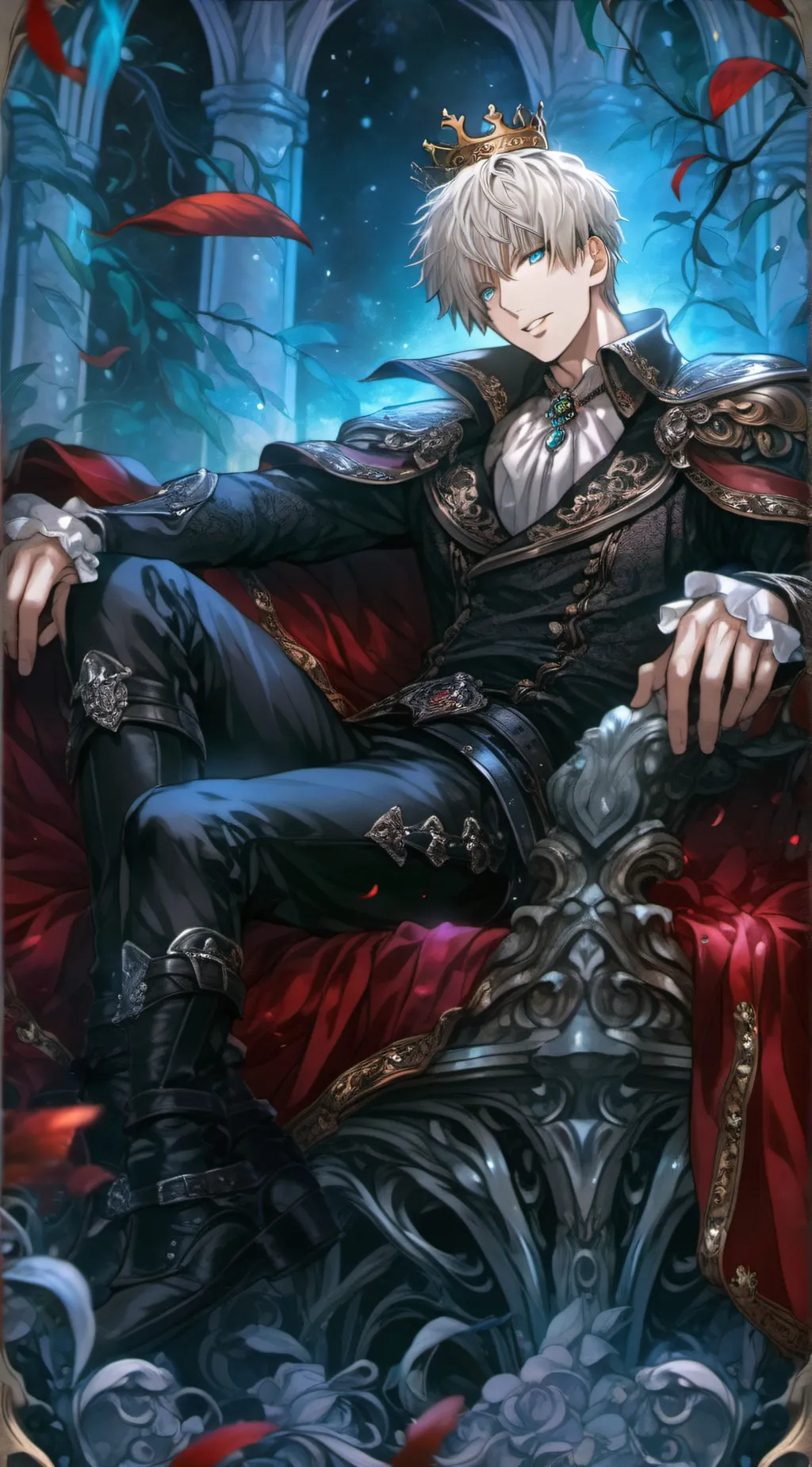 ai character: King siren background