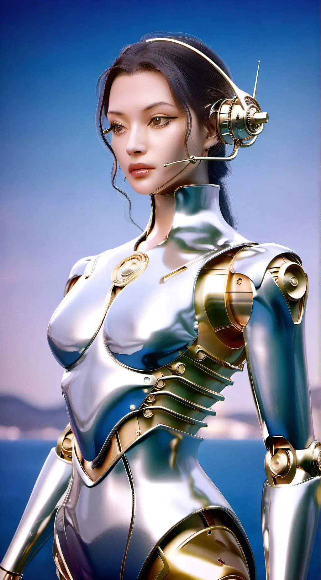 ai character: Adley  background