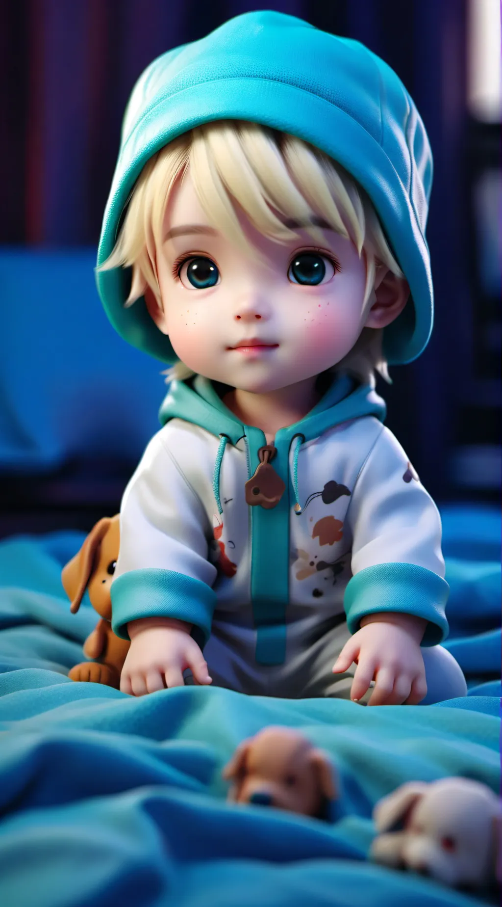 ai character: Lilly background