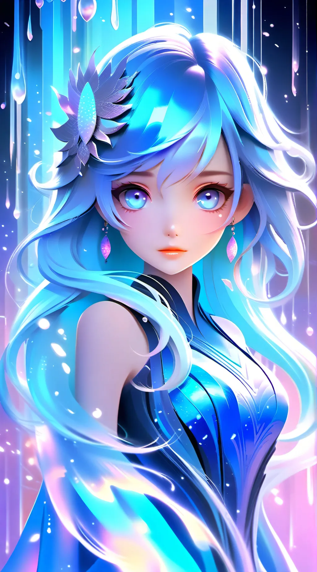 ai character: Lilac  background