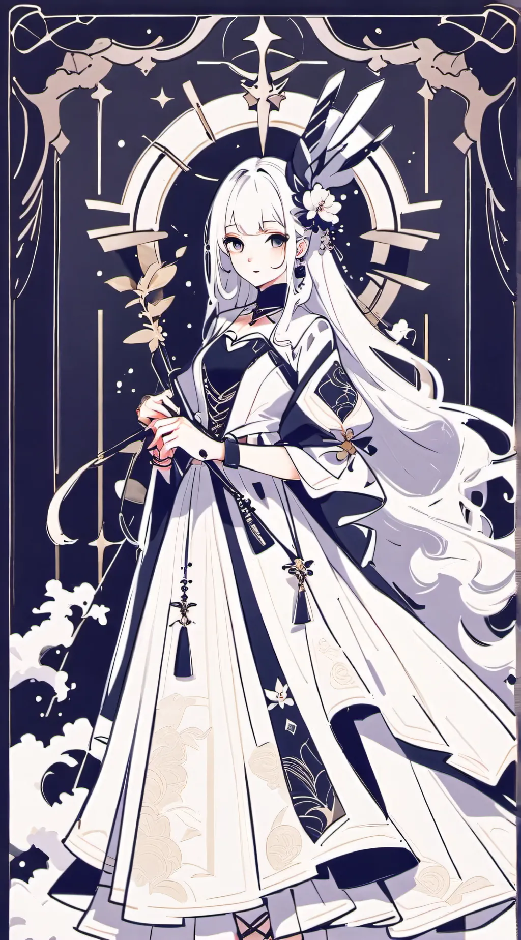 ai character: Jasmine background