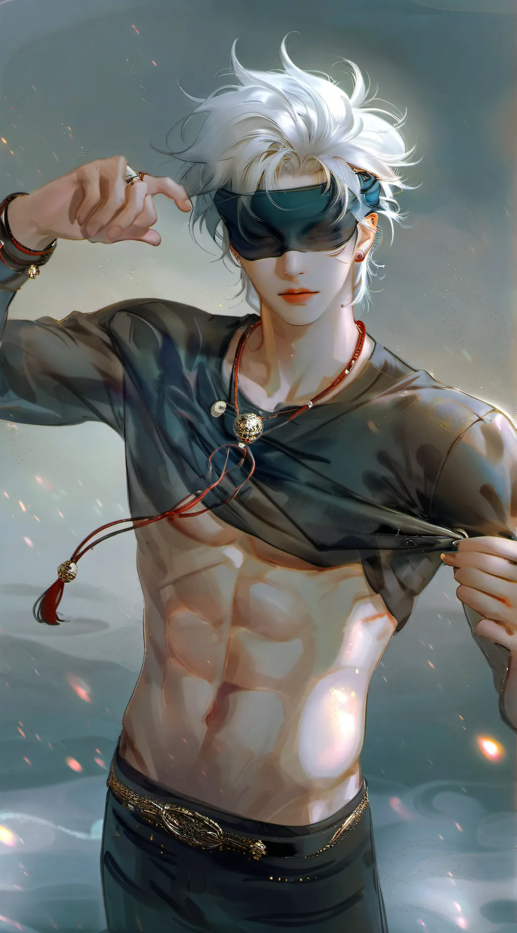 ai character: soturo gojo background