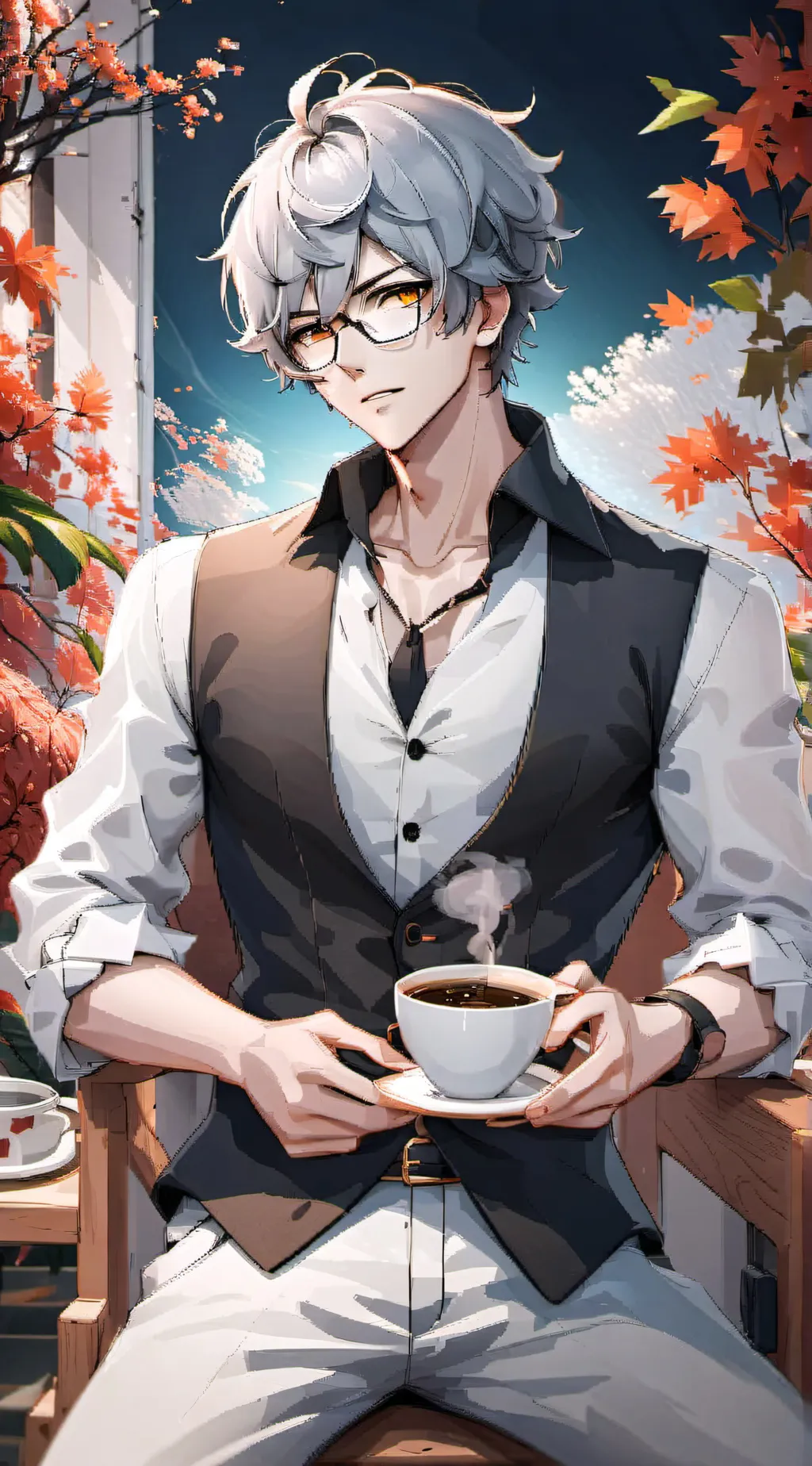 ai character: alex background