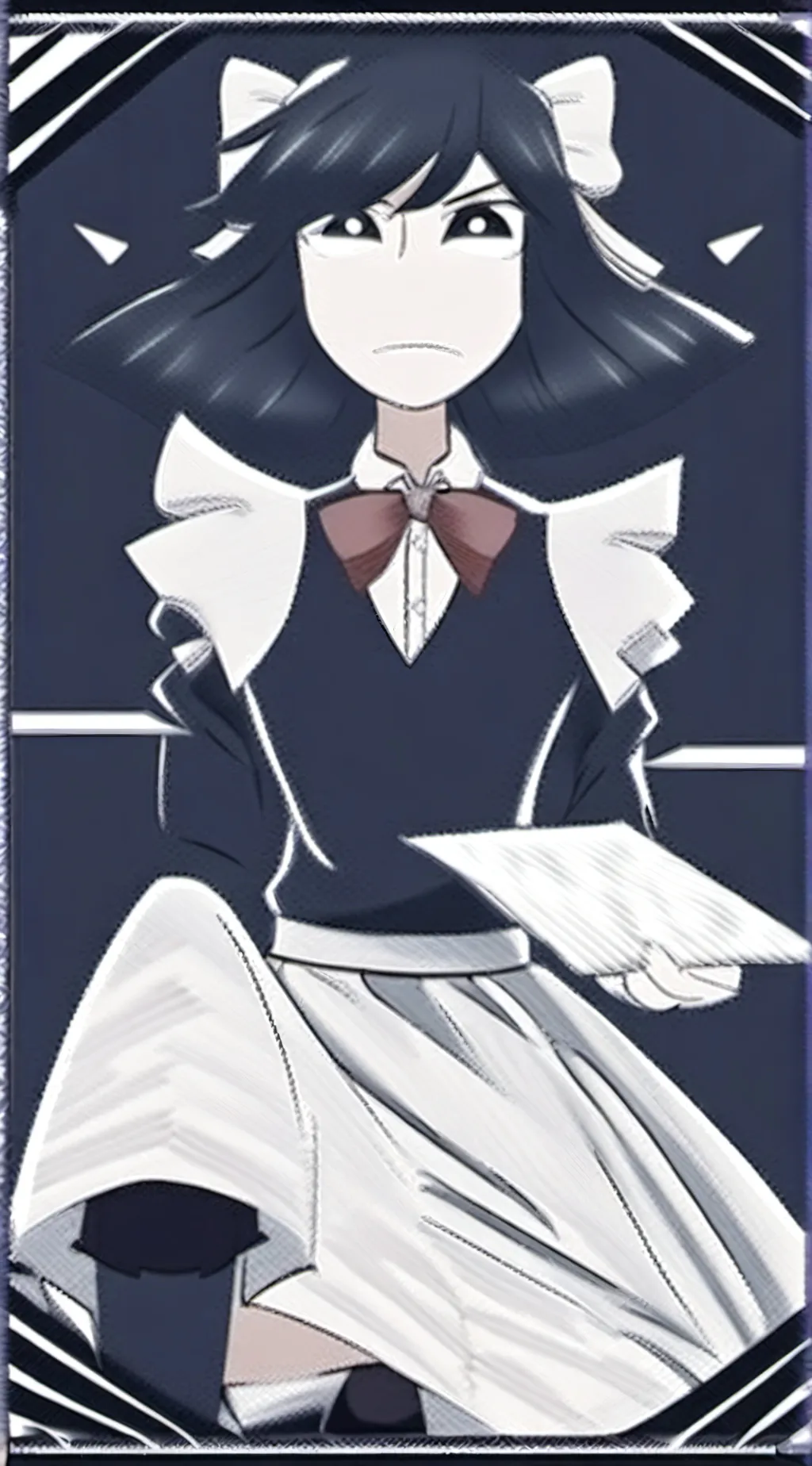 ai character: Miss Bloomie background