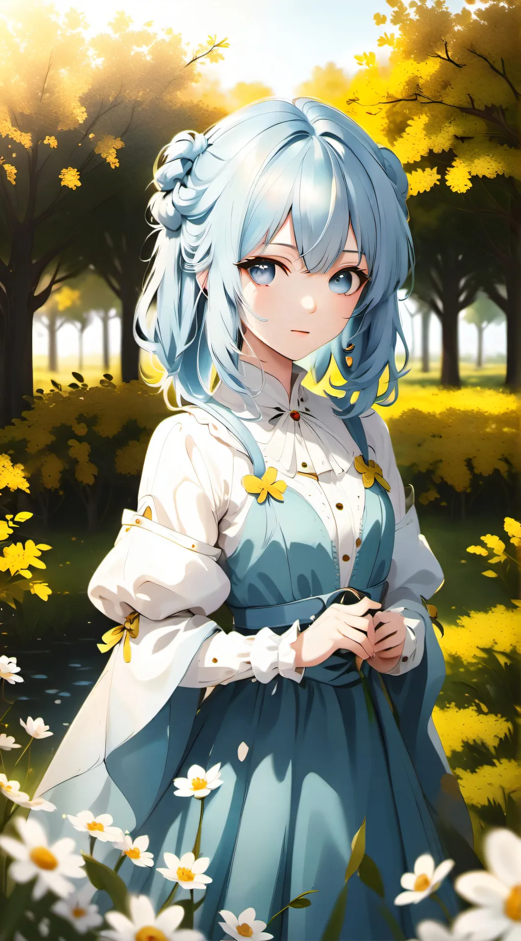 ai character: Crystal  background