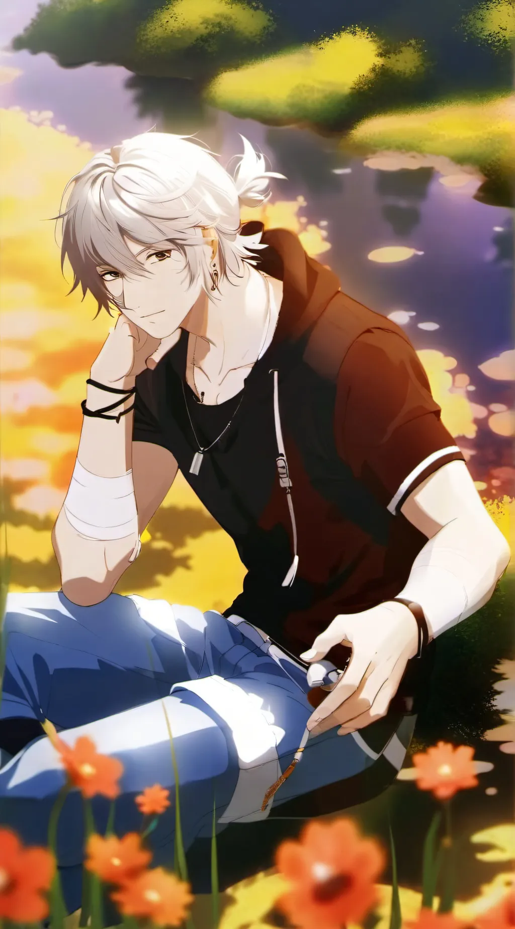 ai character: Martin background