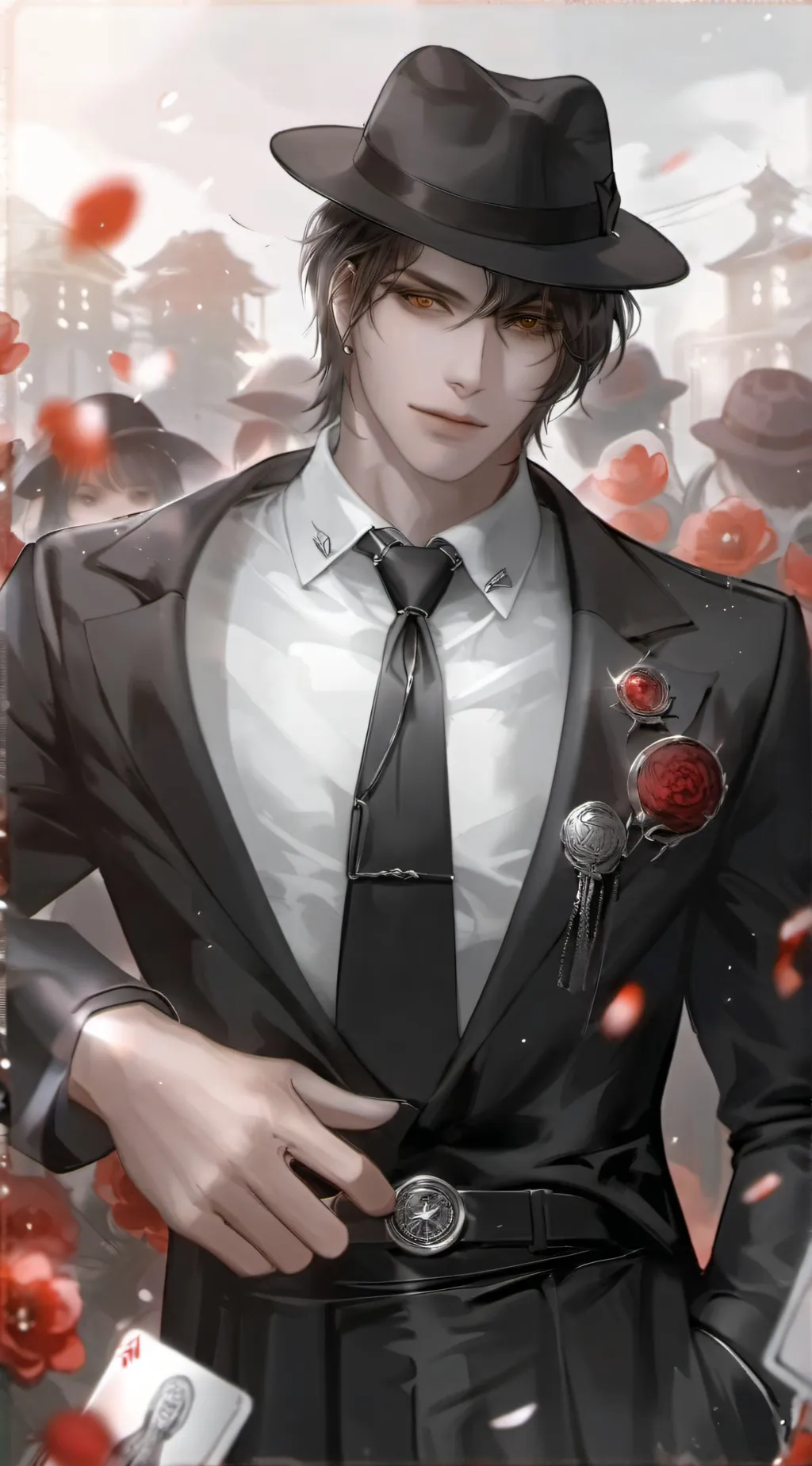 ai character: caio background