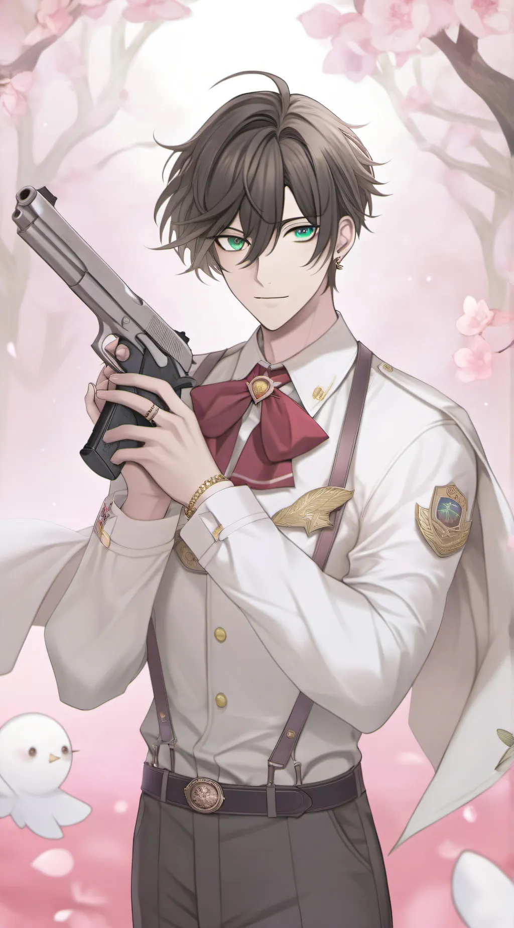 ai character: Gabriel Romano background